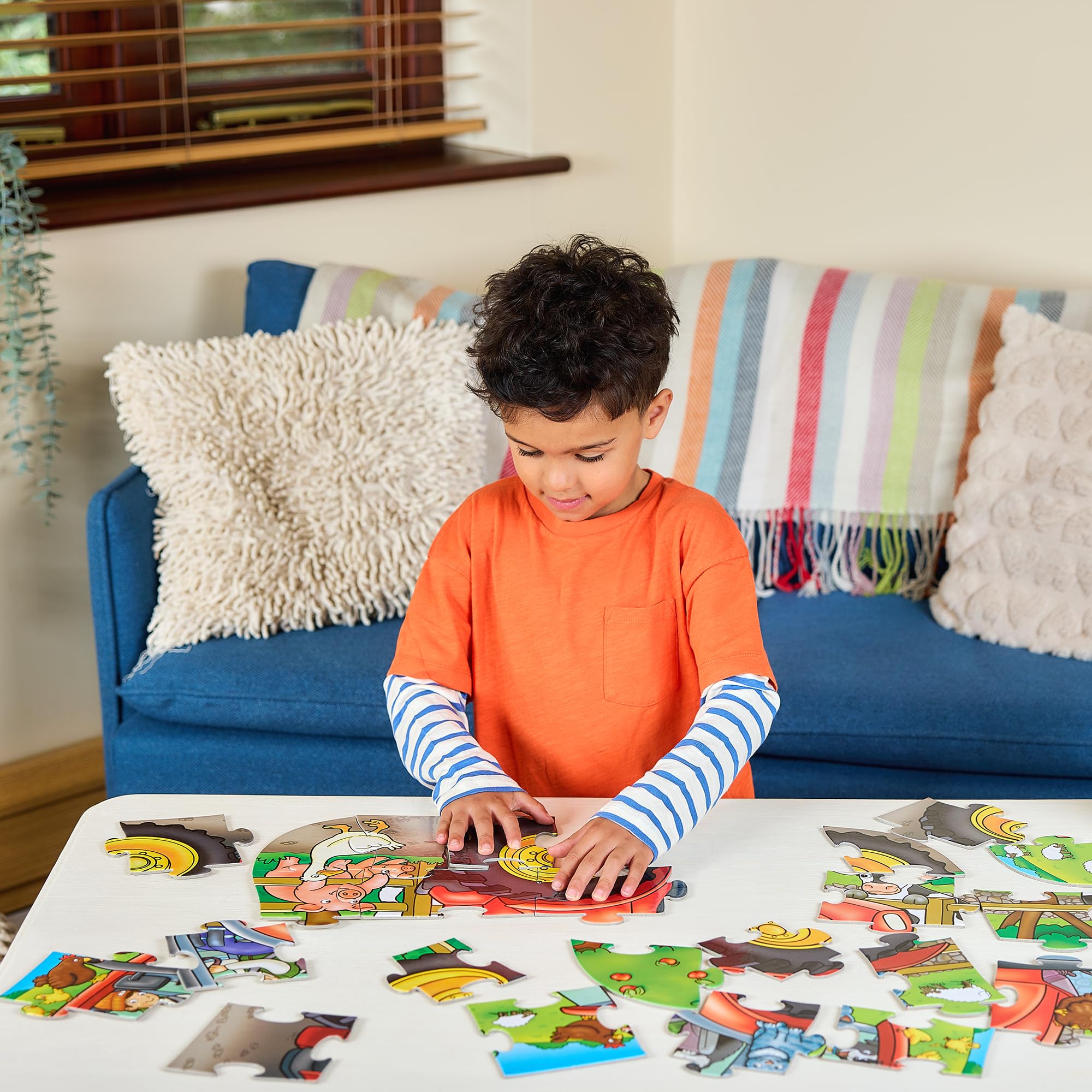 Orchard Toys Big Tractor Jigsaw Puzzle - 25 Piece Shaped Puzzle for Ages 3-6 | Includes Poster & Learning Guide 3