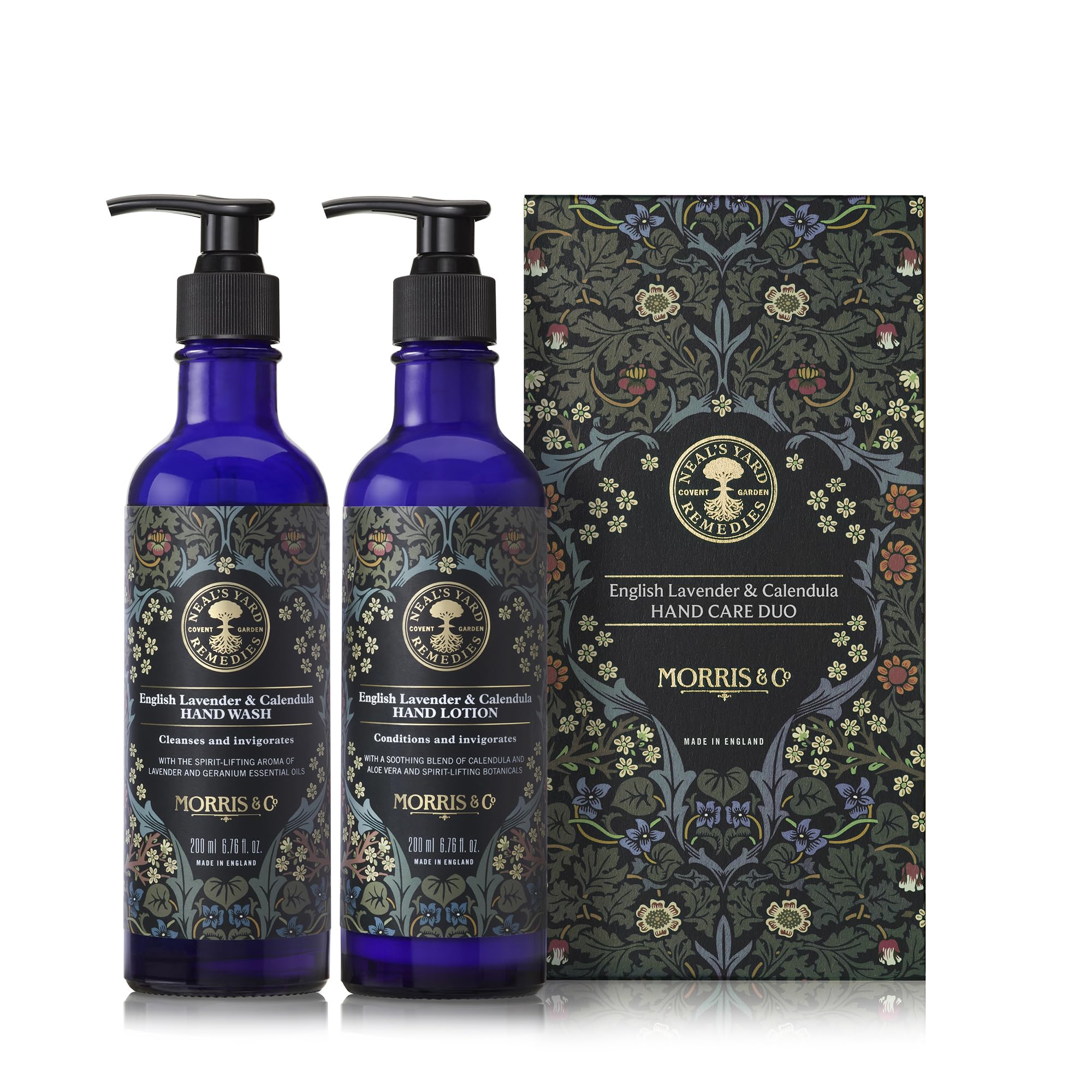 Neal's Yard Remedies Morris & Co. Hand Care Duo - English Lavender & Calendula | Unisex Adult 1
