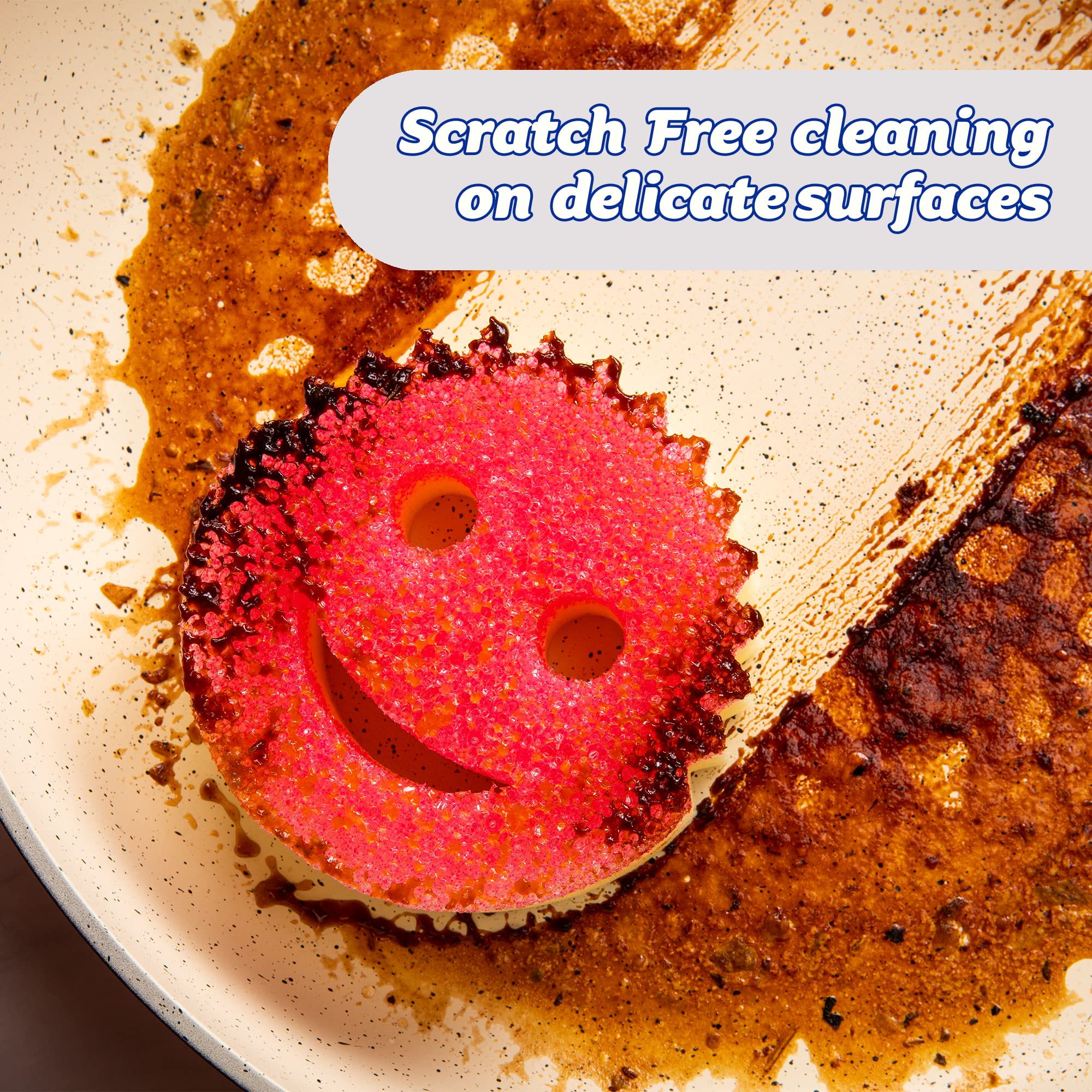 Scrub Daddy - Scrub Mommy Dish Wand with Refill Heads, Sponge & Connector Head 7