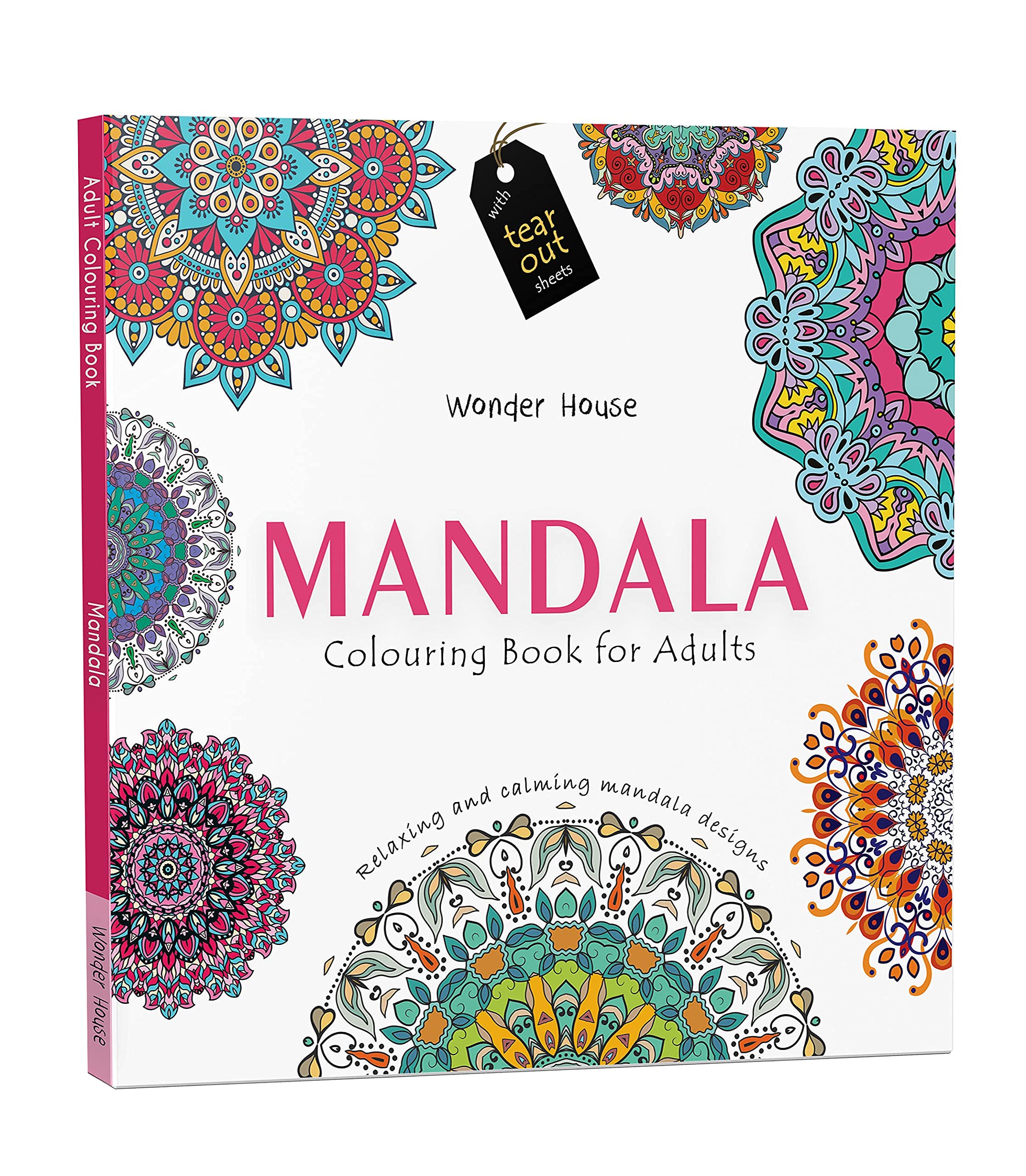Wonder House Mandala Coloring Book - Adult Relaxation | Paperback | 64 Pages 1