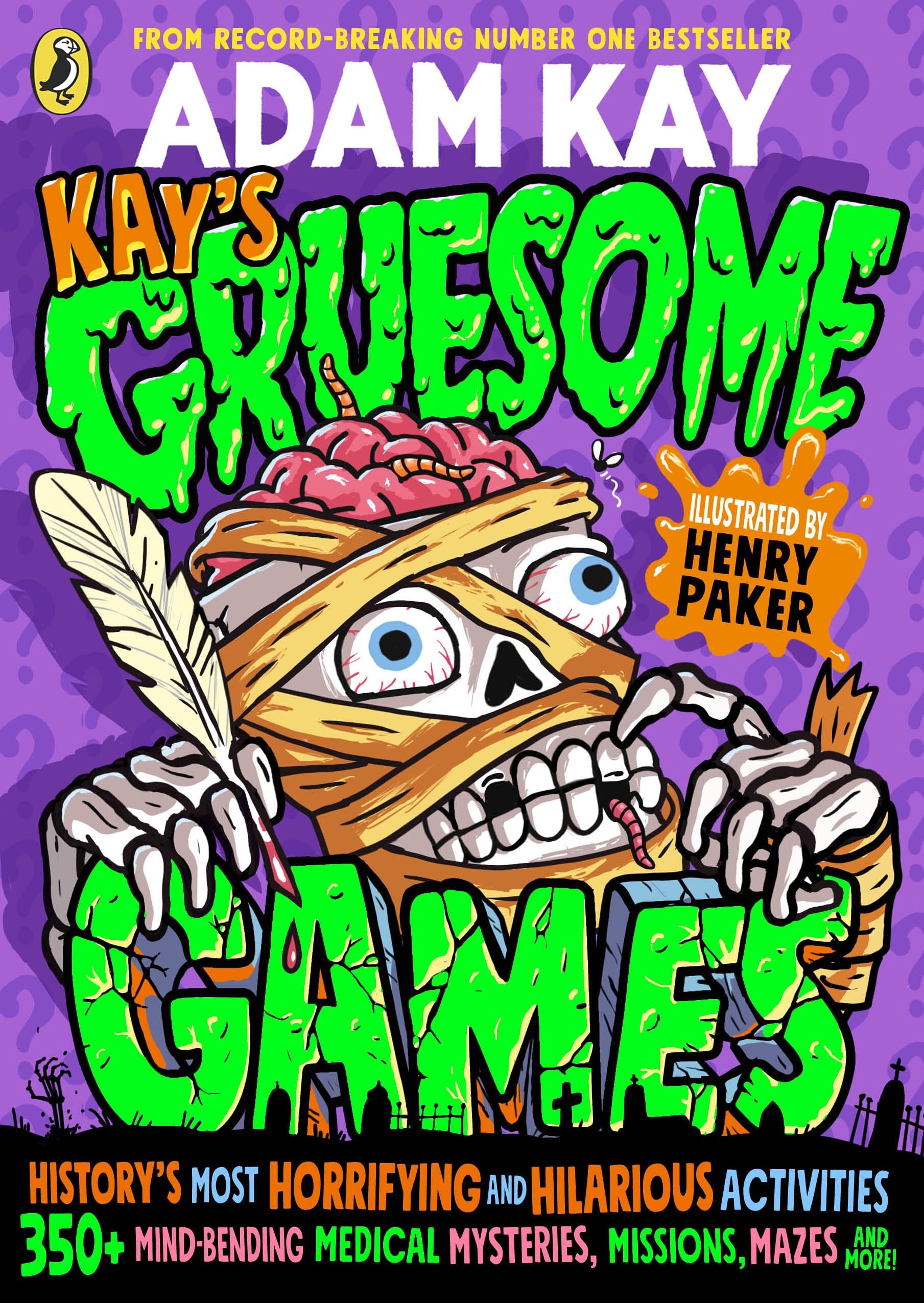 Kay's Gruesome Games - Activity Book for Ages 8-12 | 256 Pages | English 1