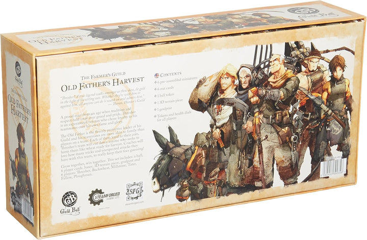 Steamforged Games Guild Ball: Farmers Old Fathers Harvest Miniature Game Figure (SFGBFAR-002)