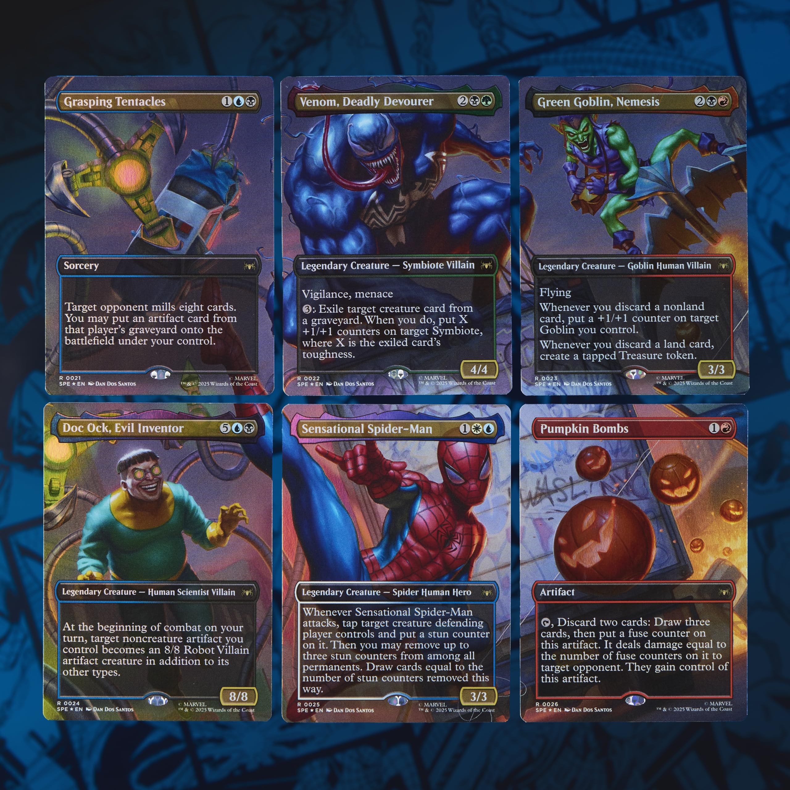 Magic: The Gathering - Marvel's Spider-Man Scene Box: Spidey's Sensational Showdown | Collectible Card Game Booster Pack 5