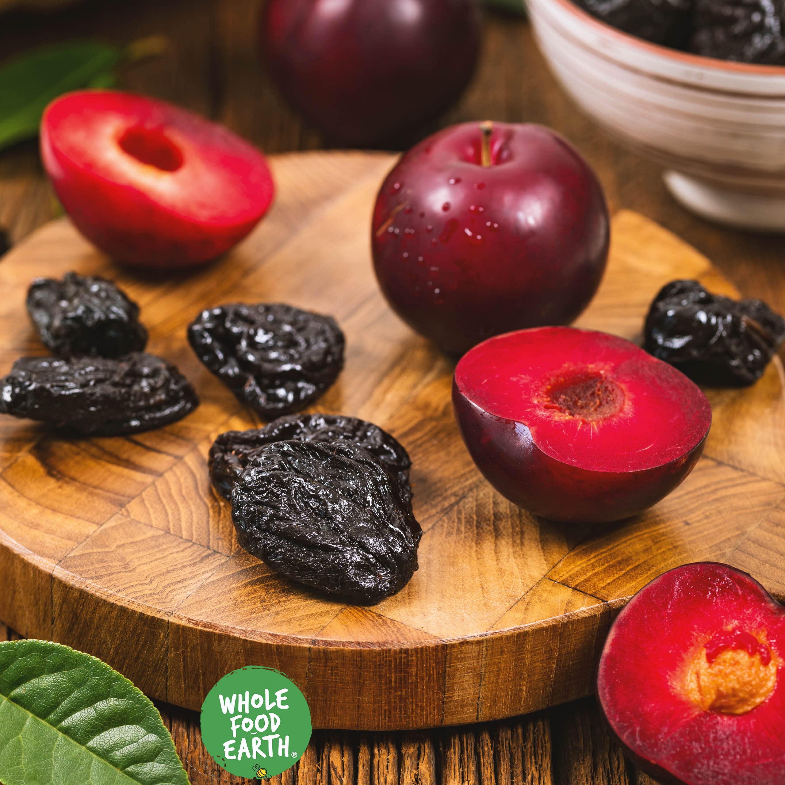 Wholefood Earth Pitted Prunes - 1 kg Pack | GMO Free | High Fibre 2