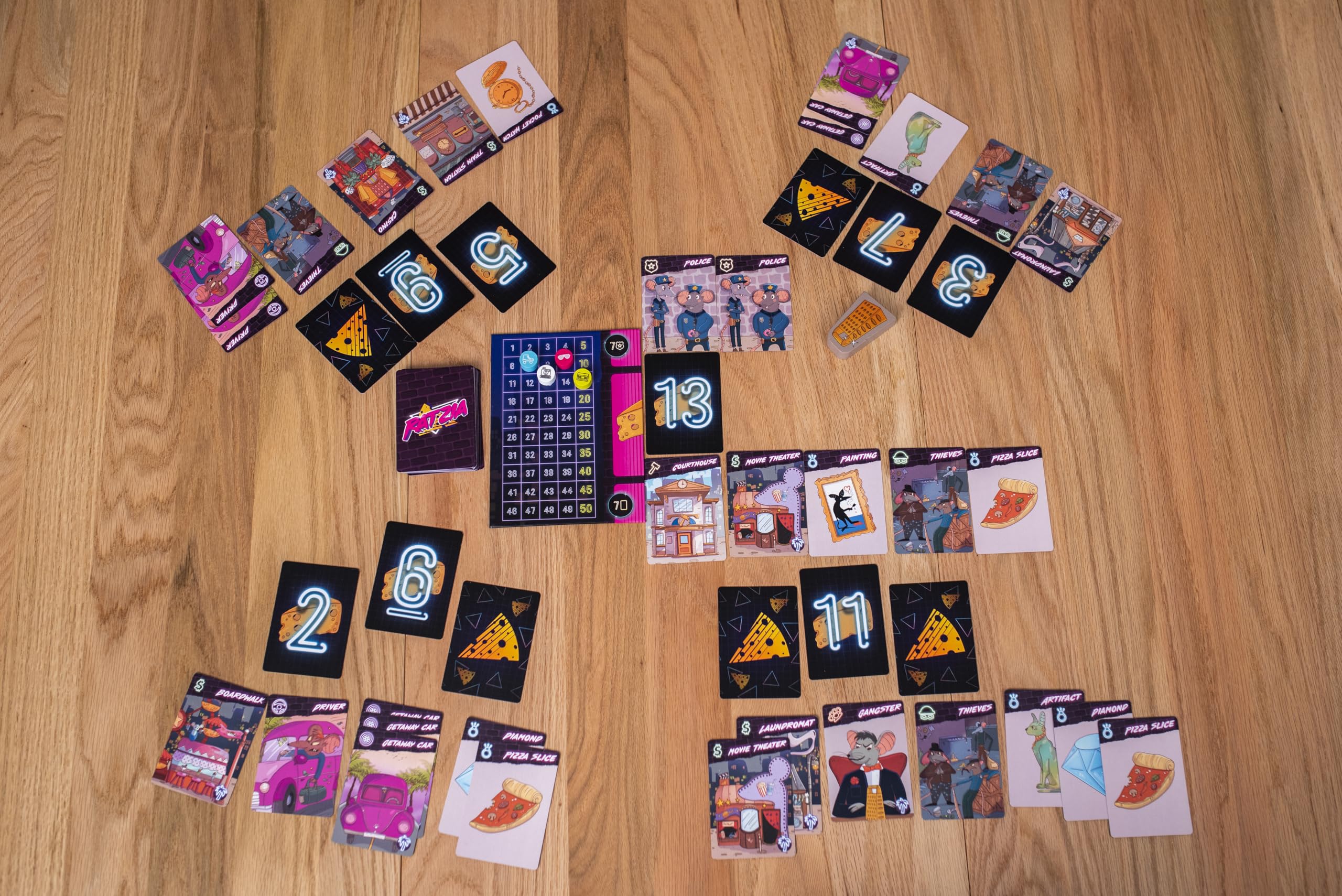 25th Century Games Ratzia - Auction & Gangster Card Game by Reiner Knizia | 2-5 Players | Ages 12+ 3