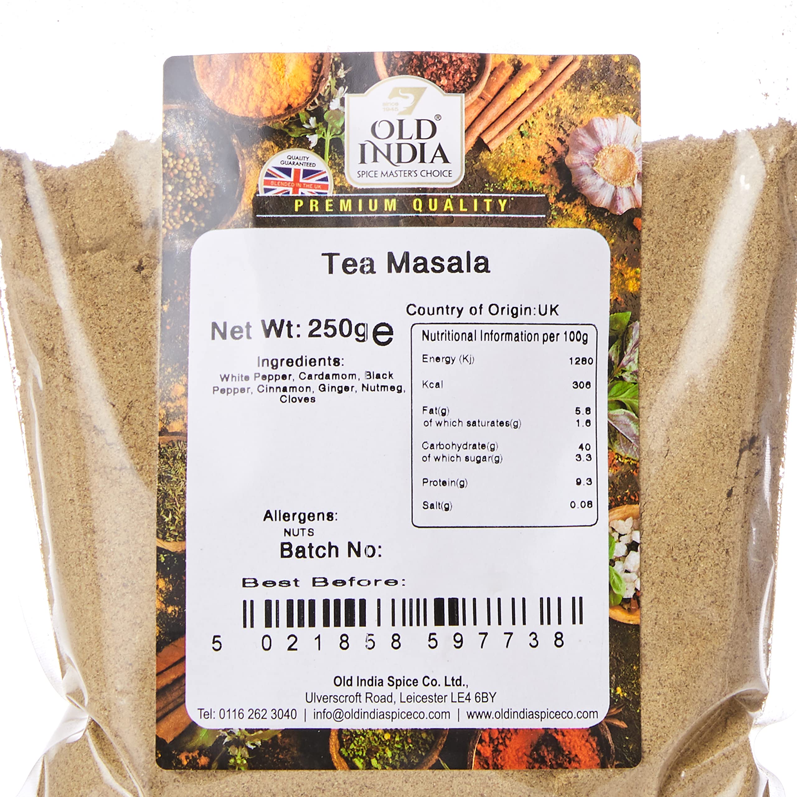 Old India Tea Masala Powder - 100% Natural Indian Seasoning | 250g 2