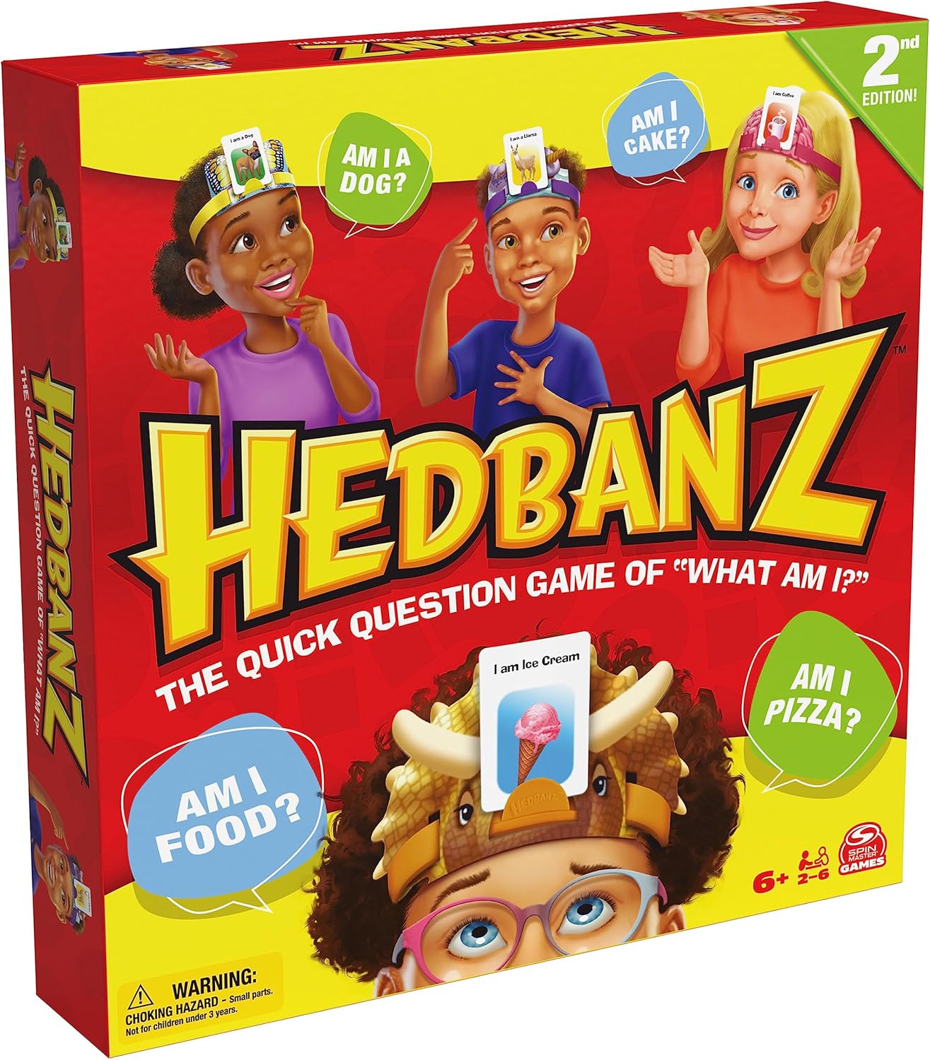 Spin Master Hedbanz 2nd Edition Picture Guessing Board Game 12