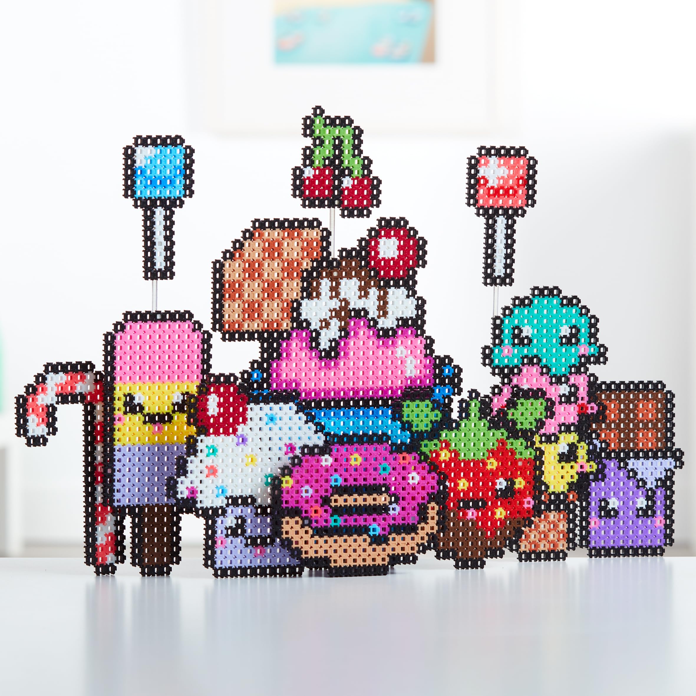 Simbrix Feature Pack So Sweet - 2500+ Piece Reusable Building Set for Creative Play 14