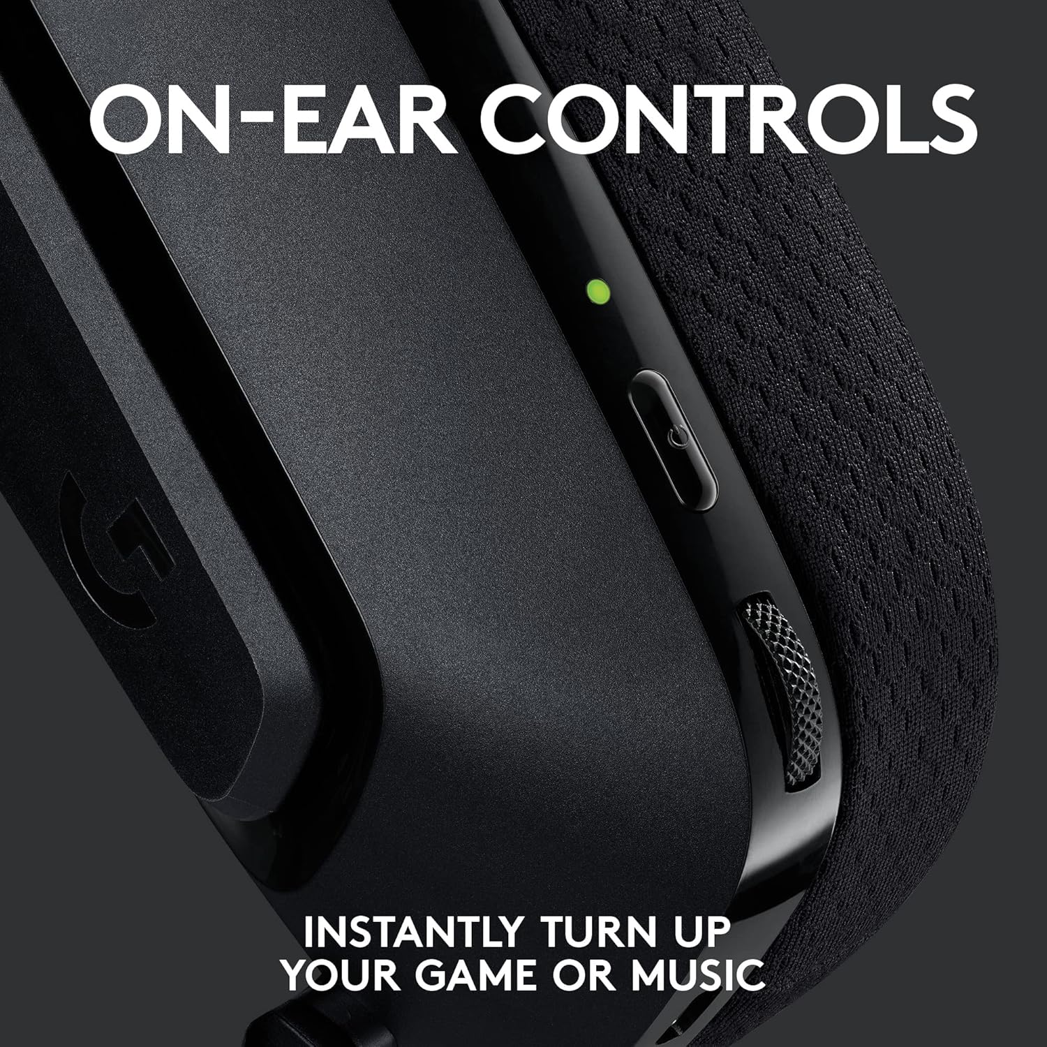 Logitech G G535 LIGHTSPEED Wireless Gaming Headset - 40mm Drivers, Lightweight 236g, USB Plug & Play for PC and PlayStation 10