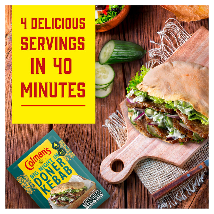 Colman's Big Night In Doner Kebab Recipe Mix 38 g