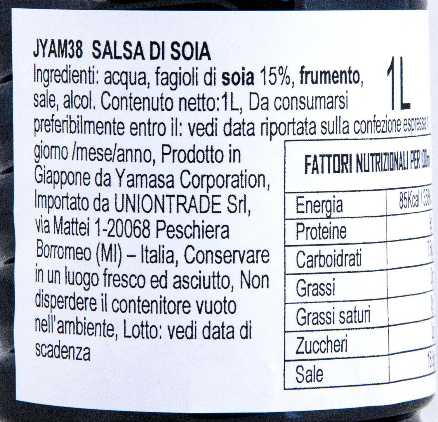 Yamasa Dark Soy Sauce 1 Litre 3