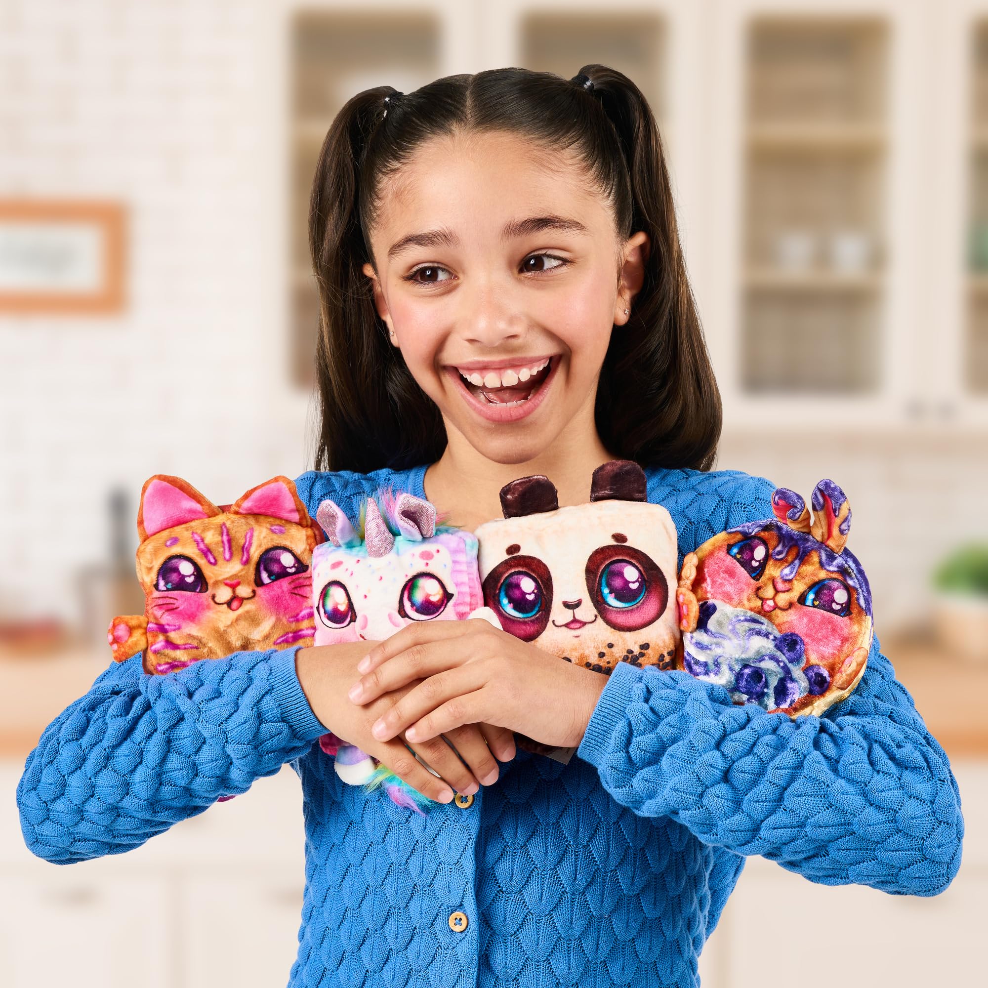 COOKEEZ MAKERY Toasty Treatz Toaster Twin Pack - Squishy Scented Plush Pets for Kids 5-12 6