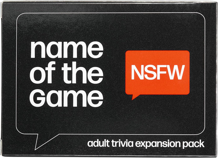 Name Of The Game Funny Party Game Board Game (1.0)