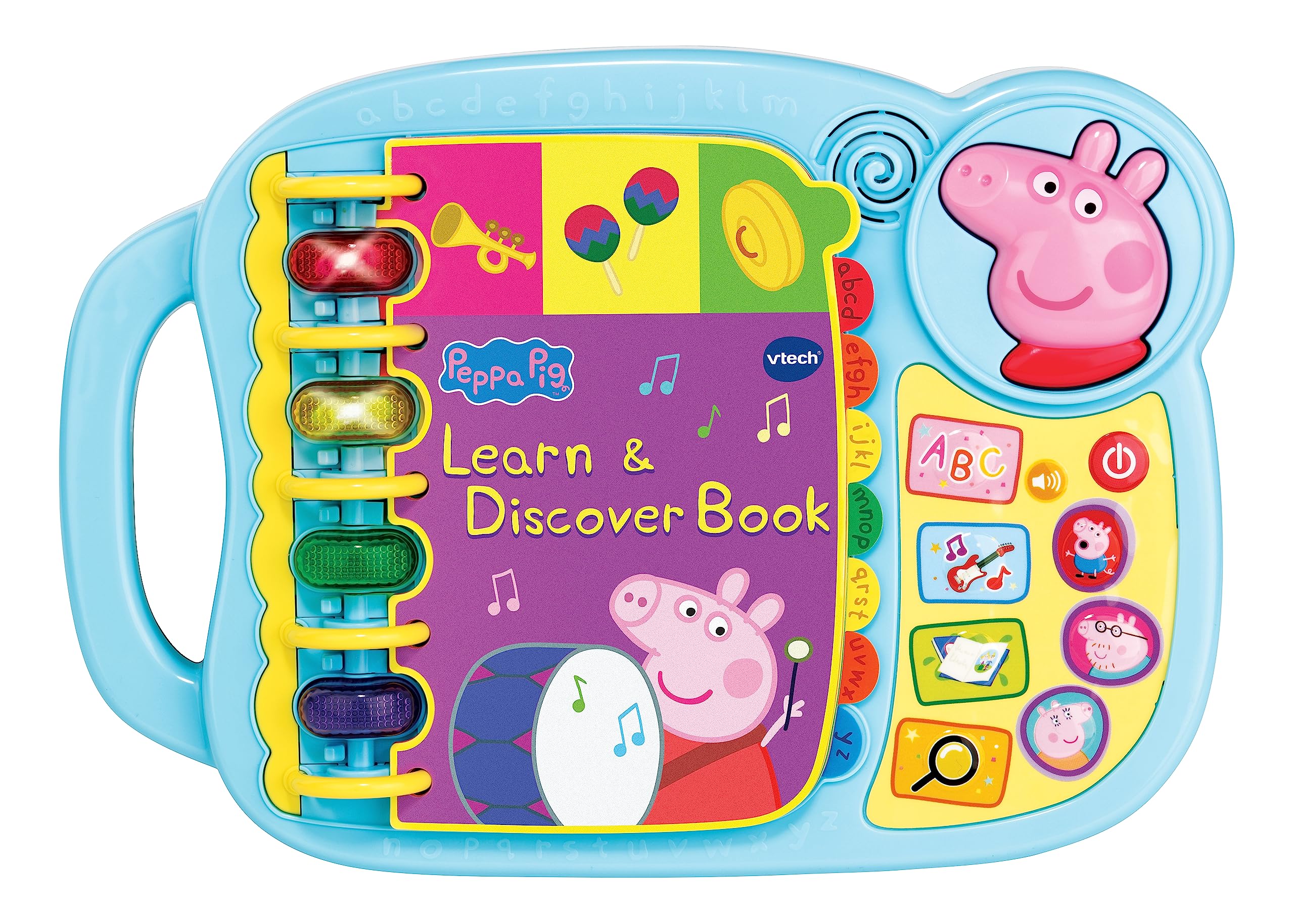 VTech Peppa Pig Learn & Discover Book - Interactive Educational Toy for Kids 2-5 Years 1