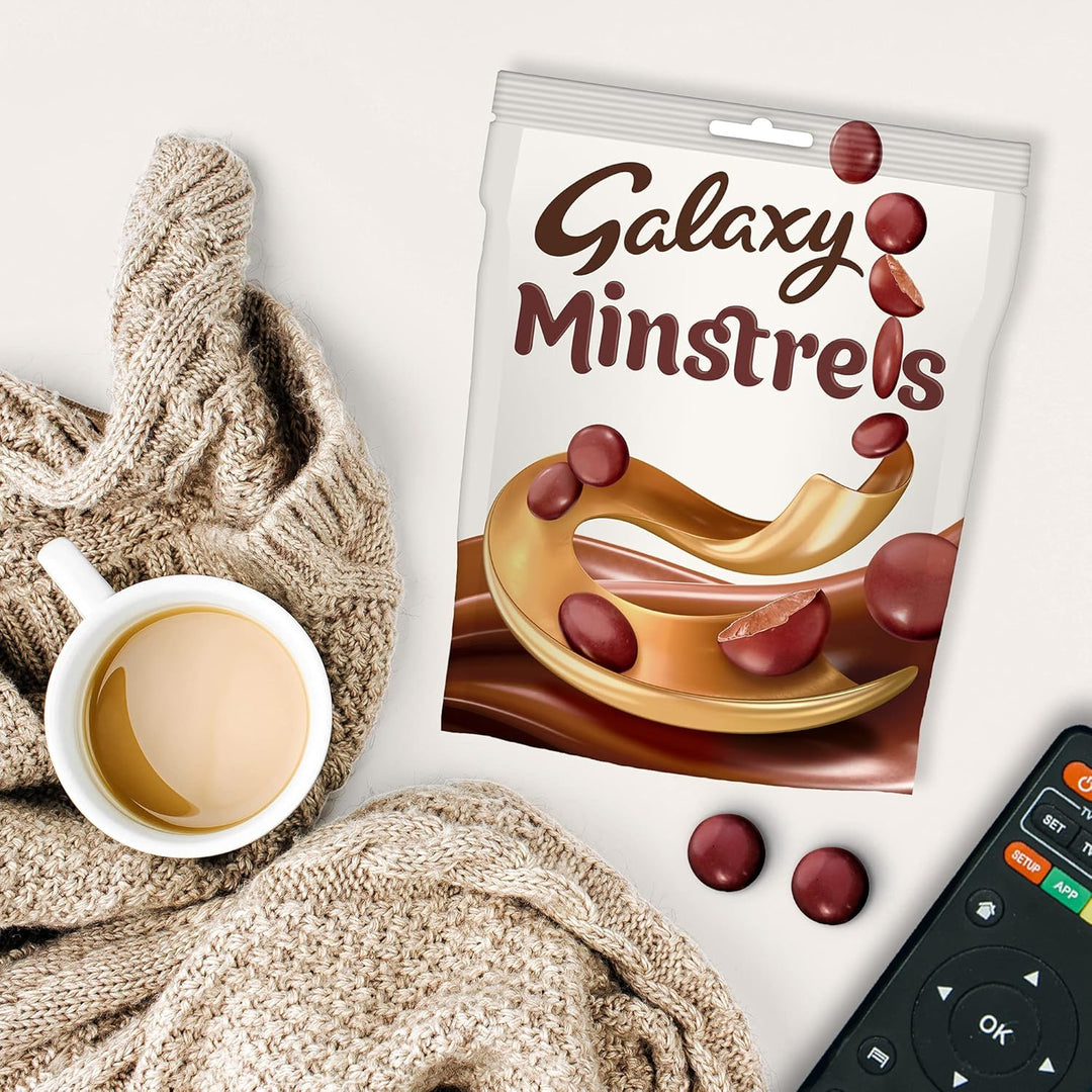 Galaxy Minstrels Milk Chocolate Pouch Bag 118g