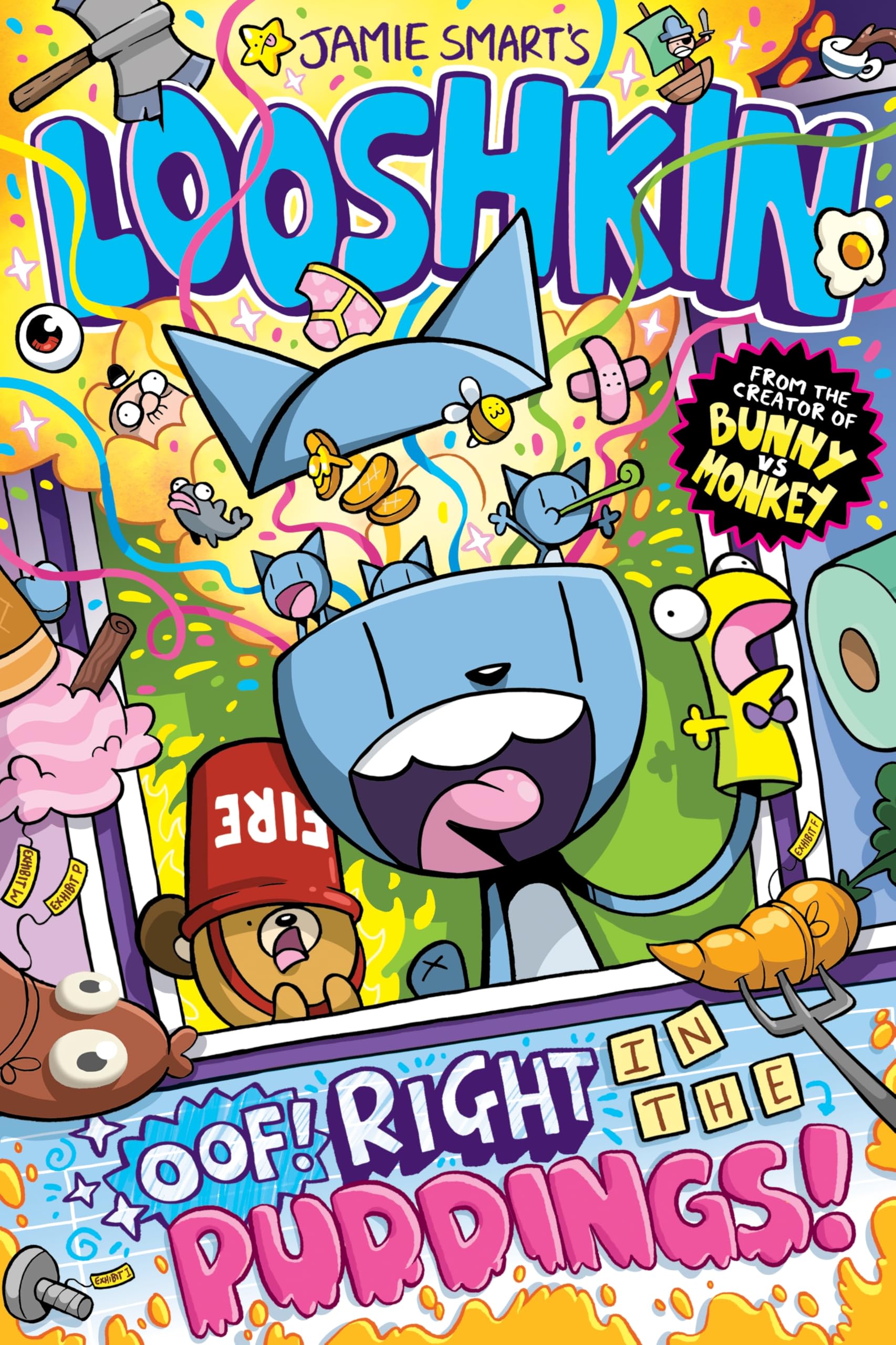 David Fickling Books Looshkin: Oof! Right in the Puddings! Action & Adventure Paperback