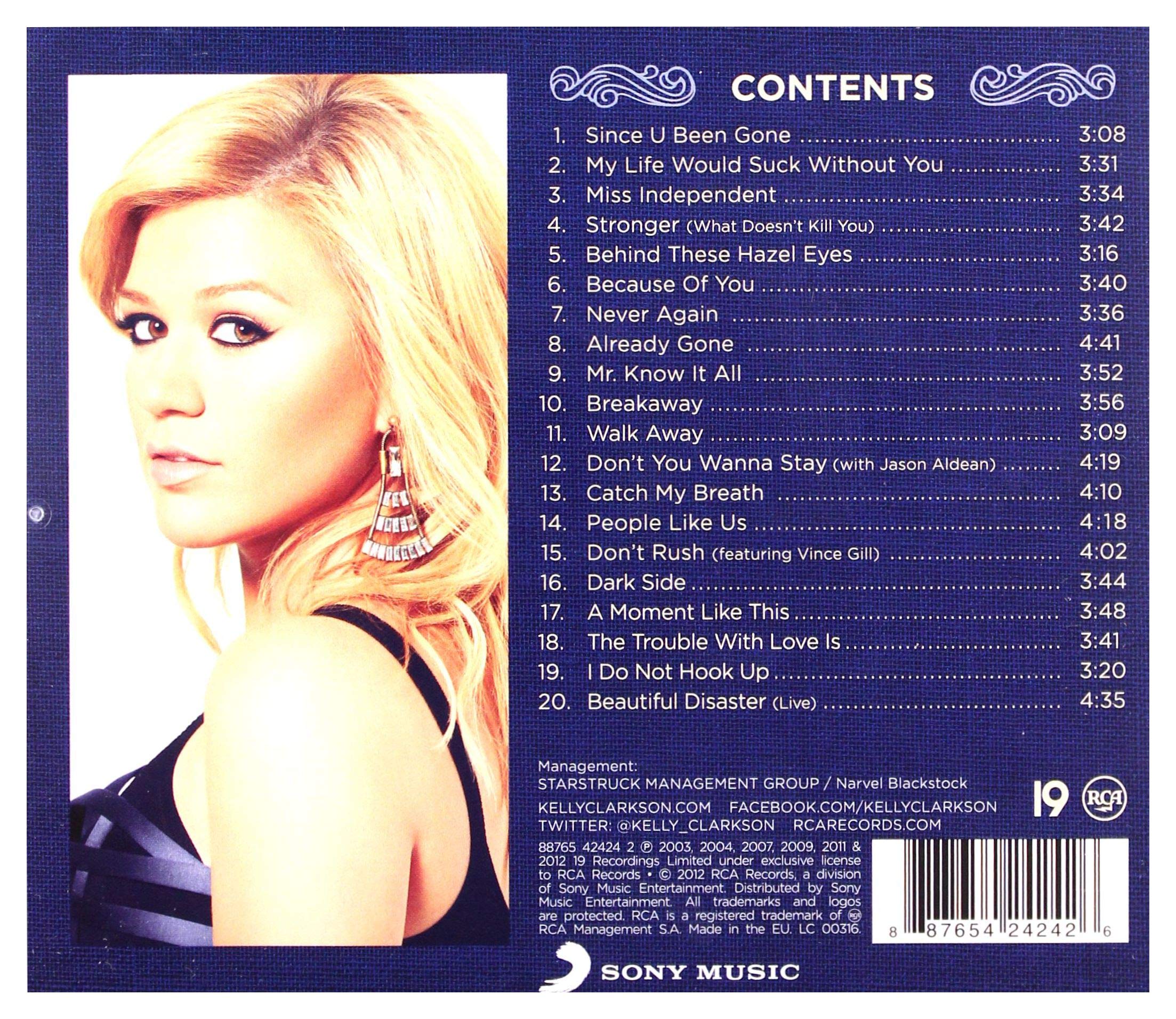 Clarkson, Kelly - Greatest Hits - Chapter One [audioCD]