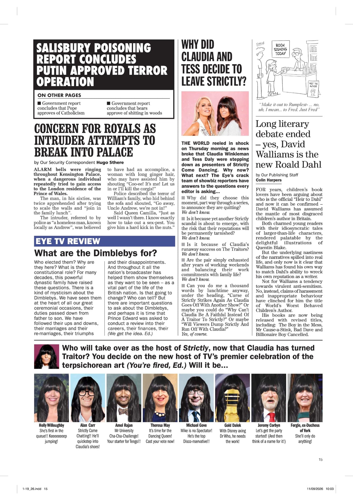 Private Eye - Annual 2026 - Hardcover, 96 Pages