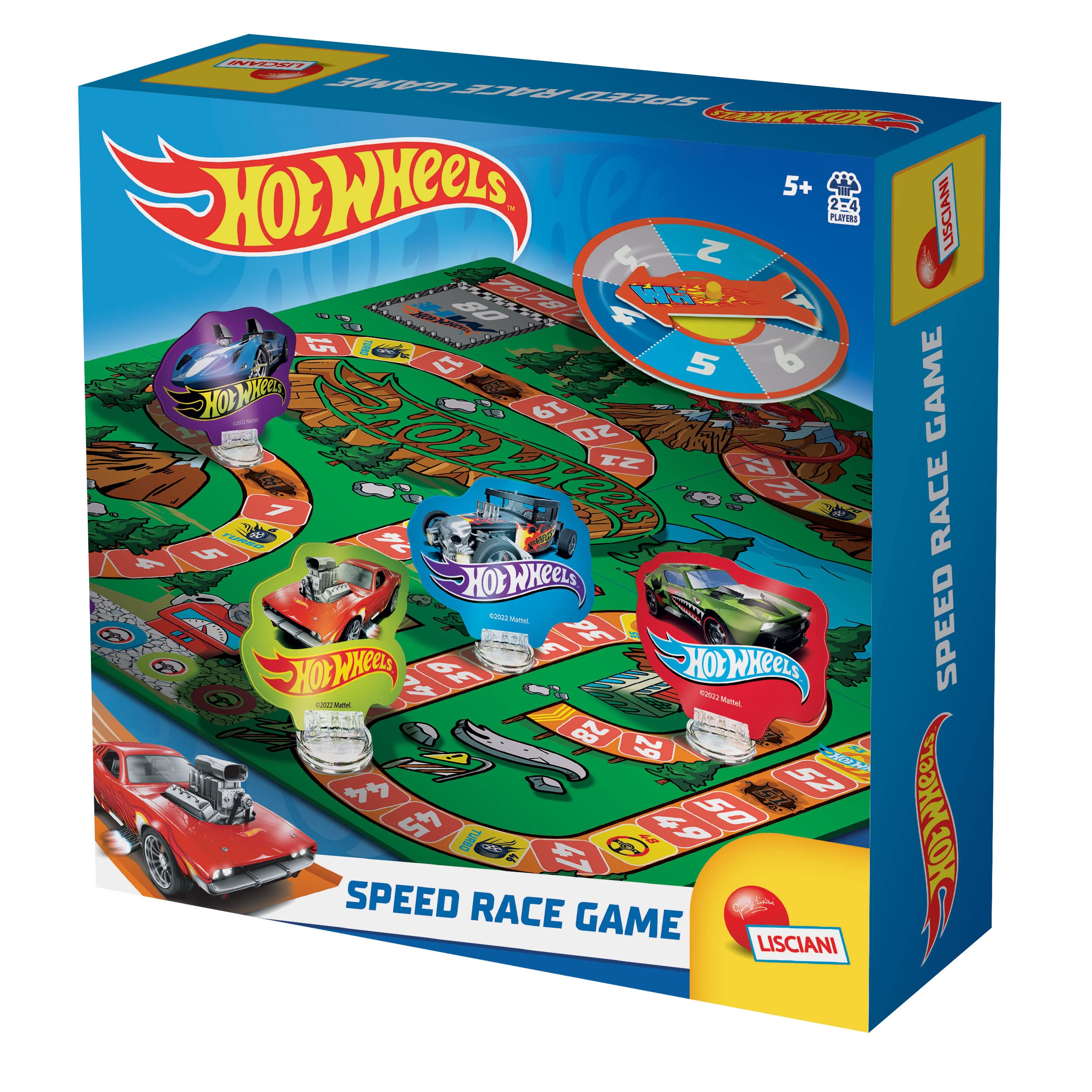 Lisciani Hot Wheels Speed Race Game Board Game 6