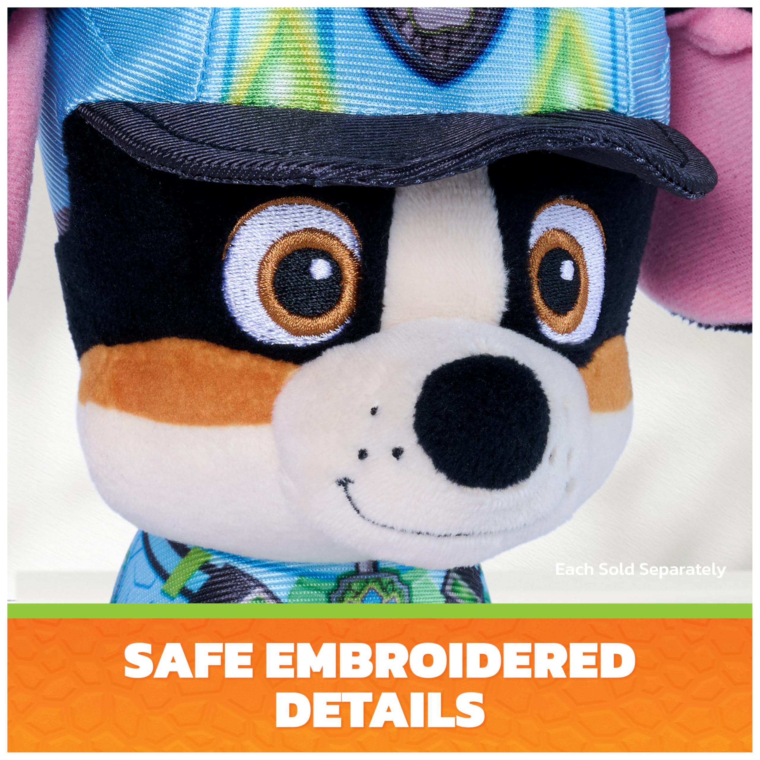 Paw Patrol Rex Stuffed Animal - 6' Multicolor | Plastic | Unisex Children 6