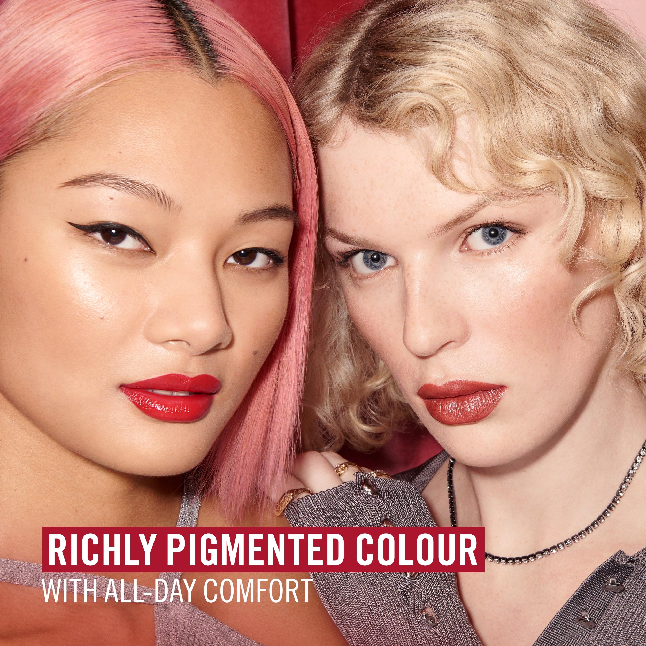 Rimmel Lasting Finish Lipstick 360 Pumpkin Peach - Creamy Satin Finish Long-Lasting Lip Color 4
