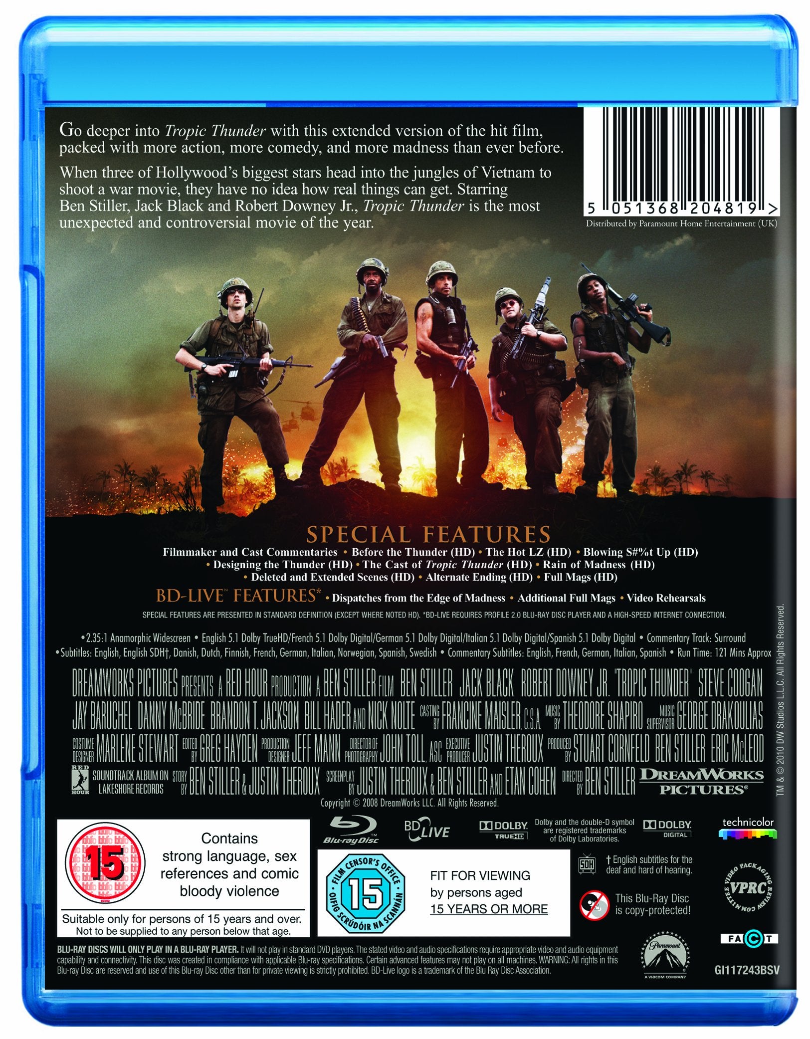 Tropic Thunder [Blu-ray]