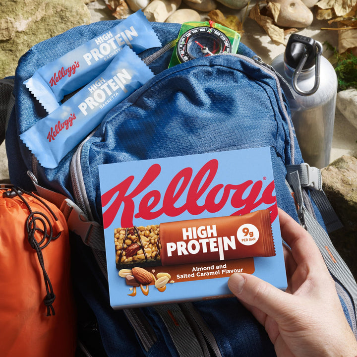 Kellogg’s High Protein Salted Caramel + Almond Snack Bar (4 x 35g)