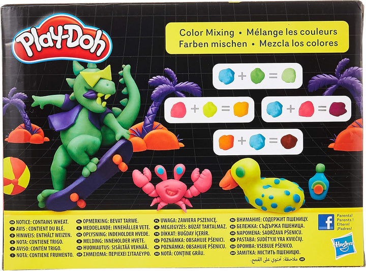 Play-Doh 8-Pack Neon Non-Toxic Modeling Compound - 8 Vibrant Colors (E5063ES1)