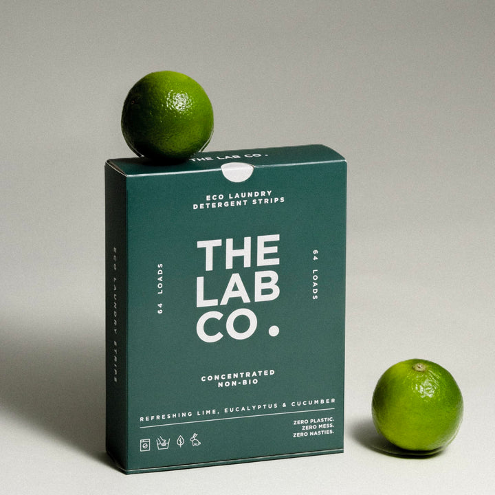 The Lab Co. - Laundry Detergent Strips Sheets (64 Loads, Eco Ultra-Concentrated)