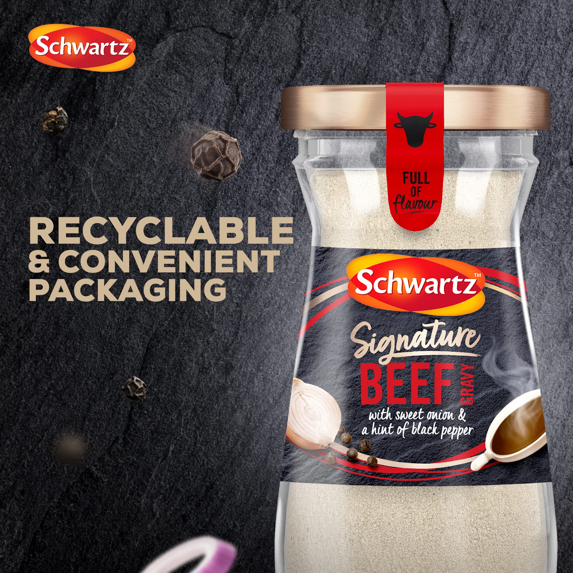 Schwartz Signature Beef Gravy 155 G | Pack of 2 | Roast Beef Flavour Instan 3