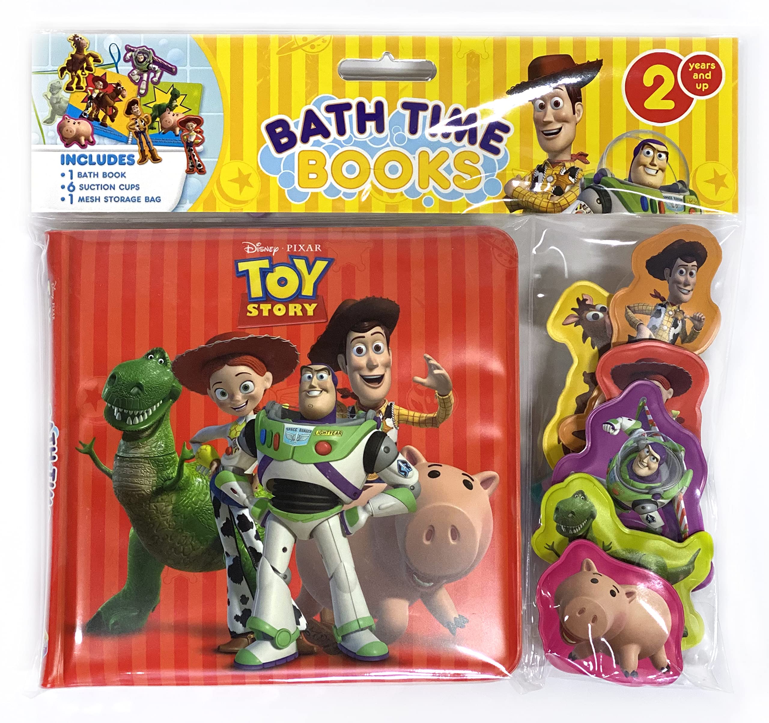 Phidal Toy Story Bath Time Books - Waterproof Activity Book for Kids Ages 2+ 1