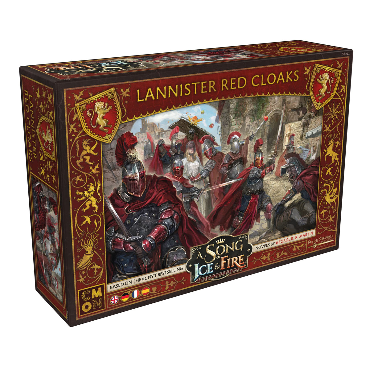 CMON A Song of Ice and Fire: Red Cloaks Expansion | 12 Miniatures | Age 14+