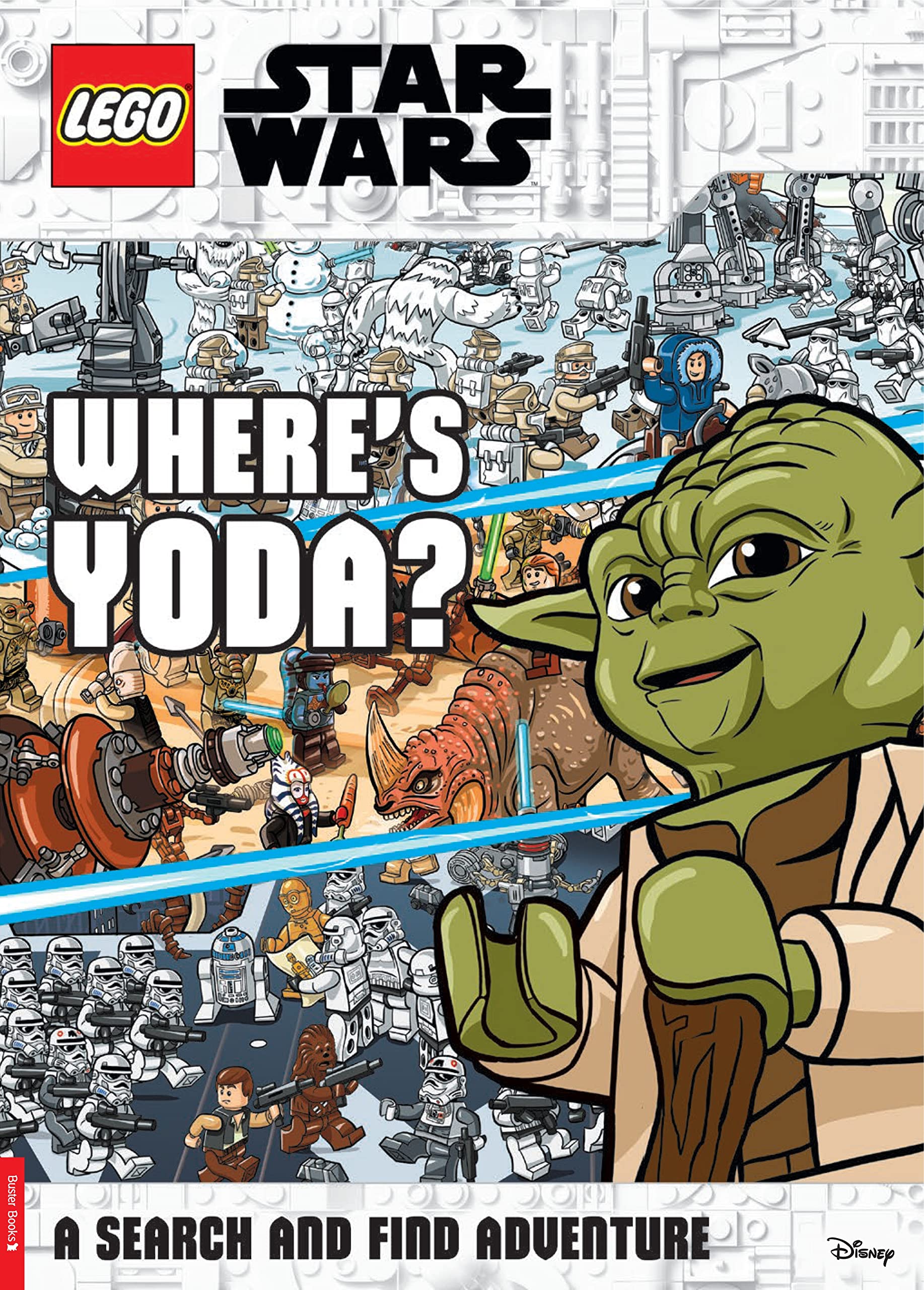 LEGO® Star Wars™: Where’s Yoda? A Search and Find Adventure Activity Book | Paperback | Ages 5+