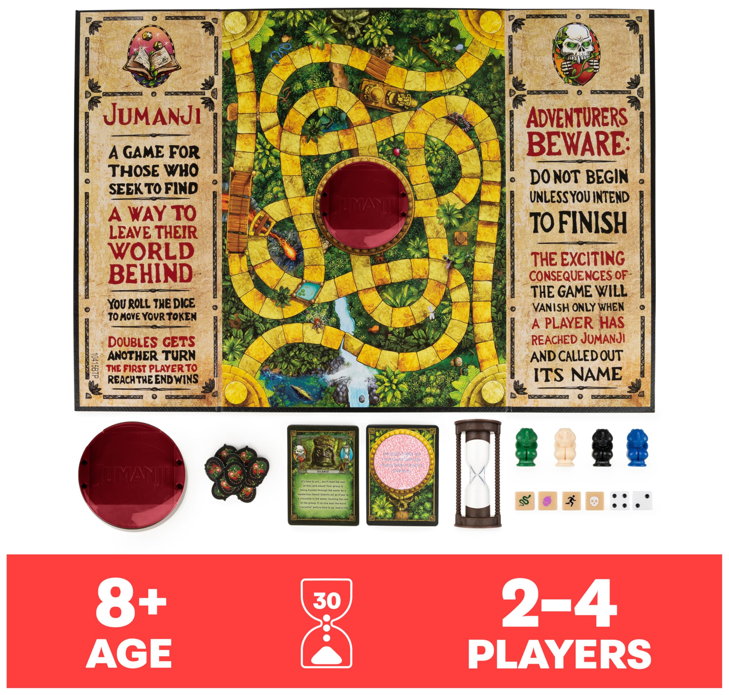 Spin Master Games Jumanji The Game Board Game 10