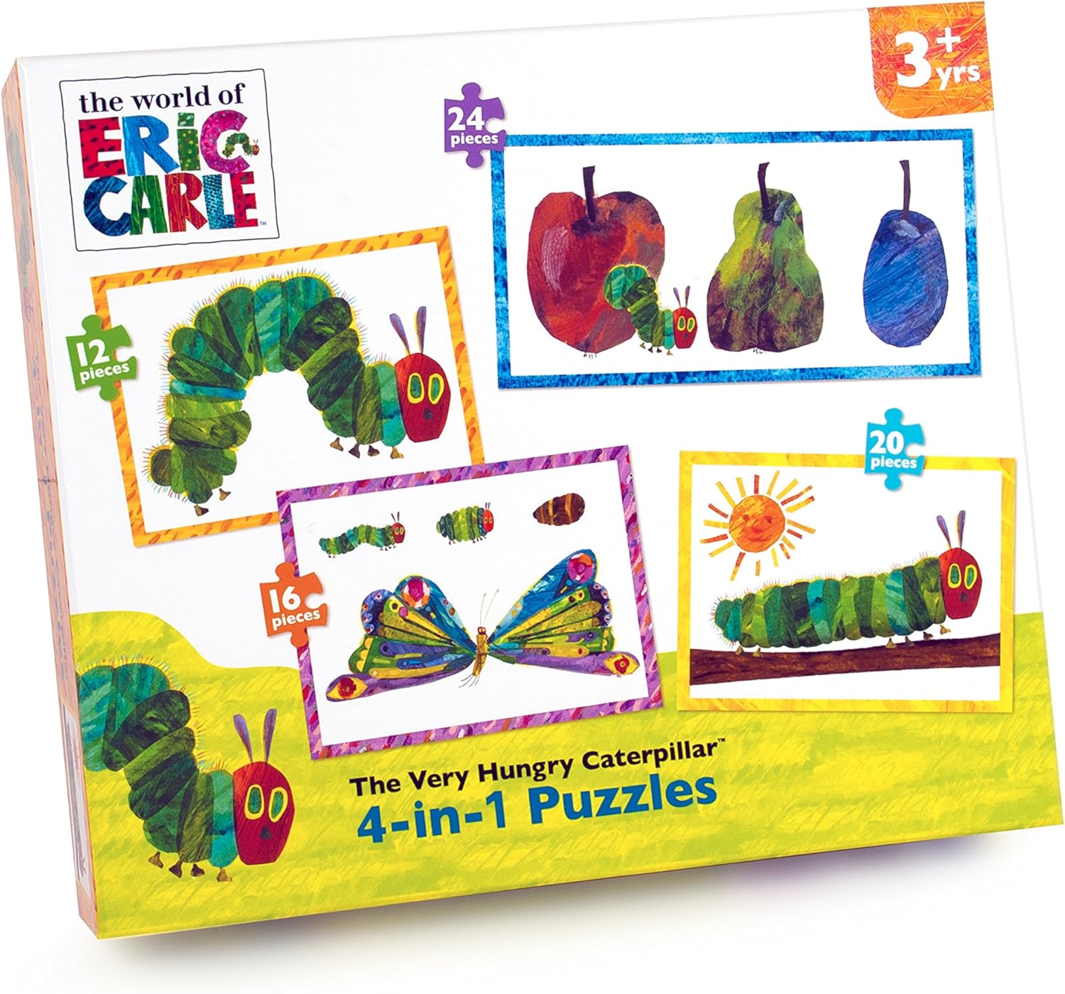 Paul Lamond The Very Hungry Caterpillar 4-in-1 Jigsaw Puzzle Set 1