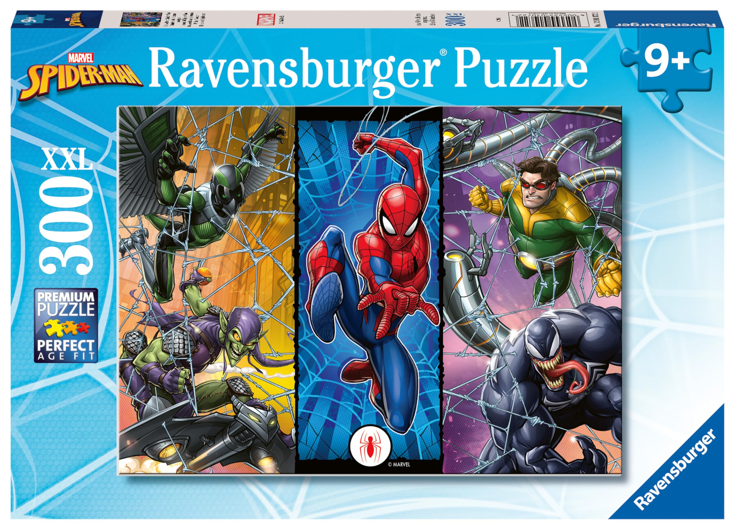 Ravensburger Marvel Spider-Man Jigsaw Puzzle - 300 Extra Large Pieces | Ages 9+ | 49 x 36cm 1