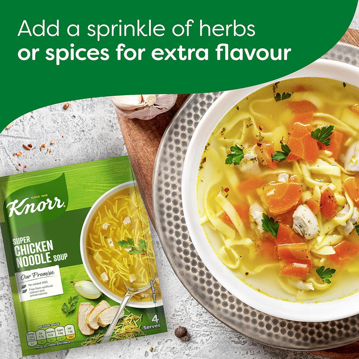 Knorr - Super Chicken Noodle Soup Mix 51 g (4 Servings)