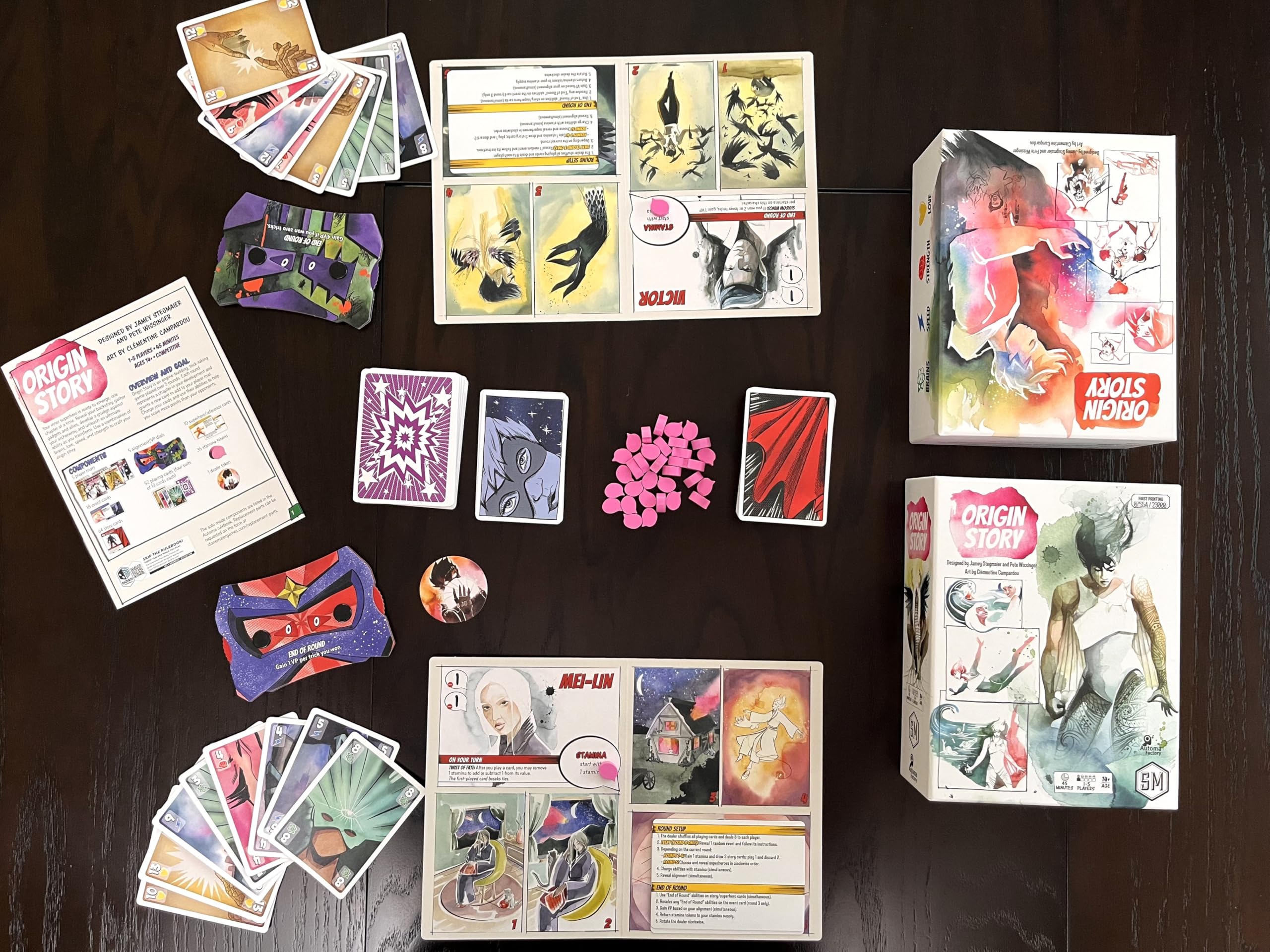Stonemaier Games Origin Story Board Game | Ages 14+ | 1-5 Players 9