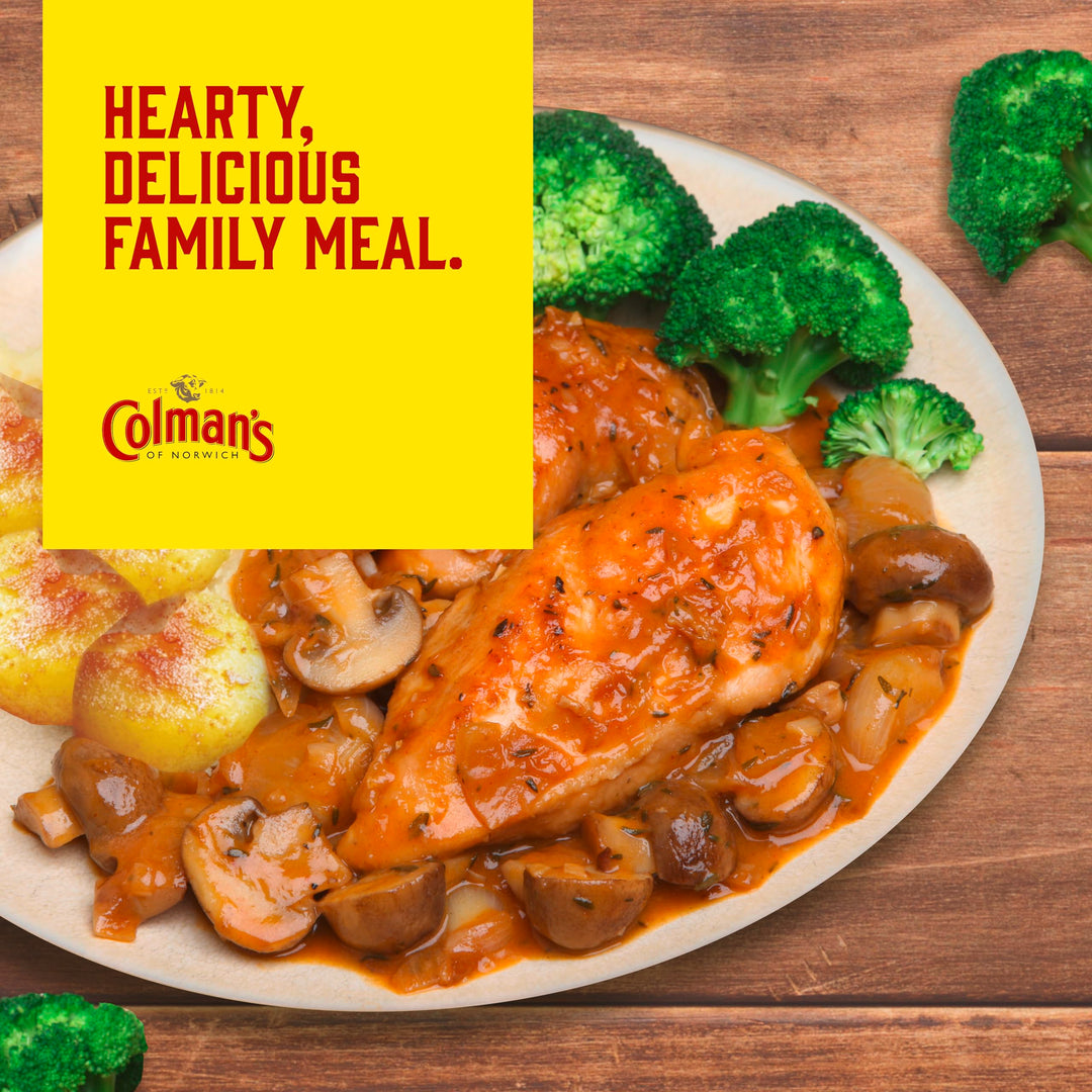 Colman's Chicken Chasseur Meal Maker - Recipe Mix for Rich Comfort Food