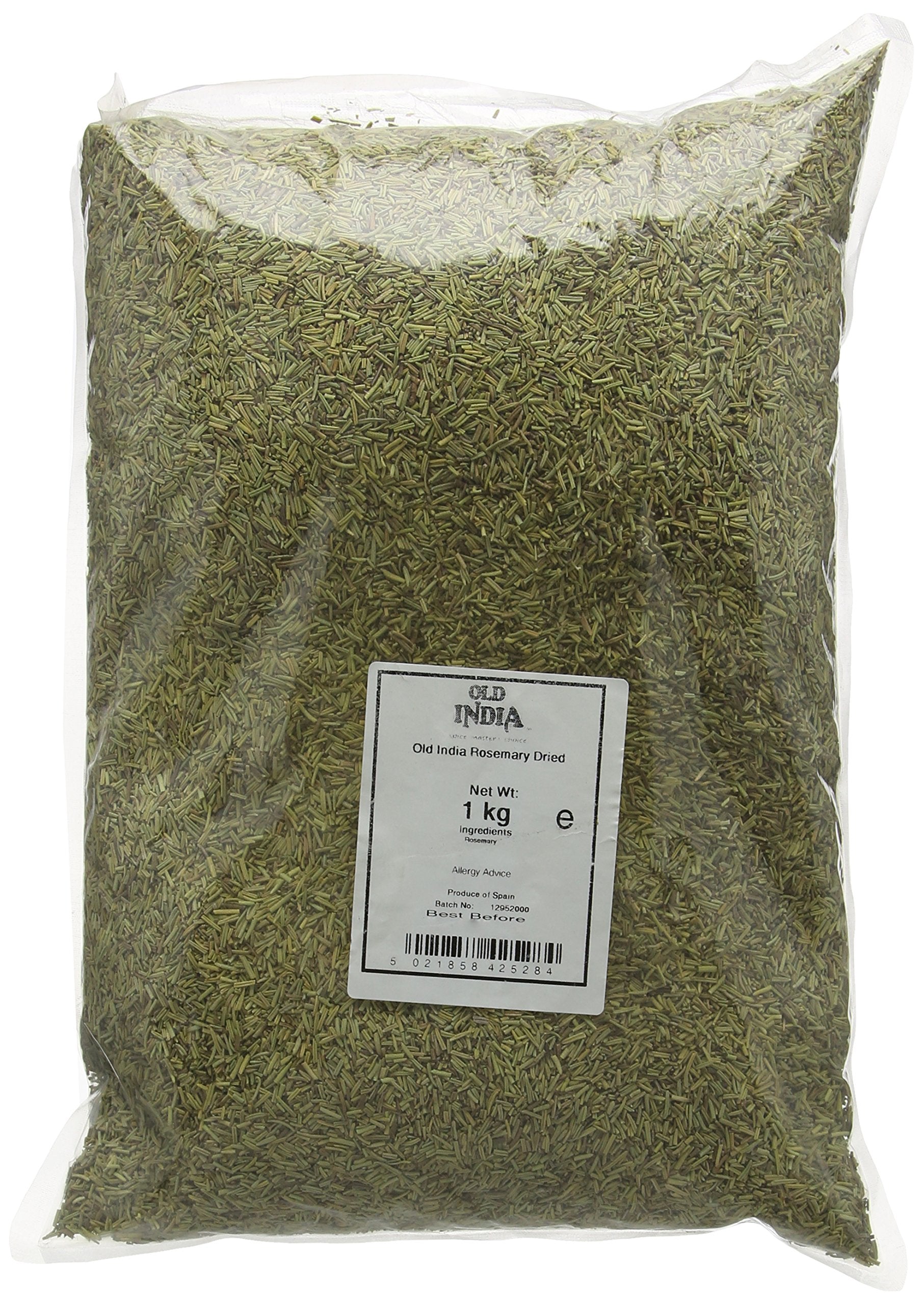 Old India Dried Rosemary Whole Spice | 1 kg Bag | Natural & Additive Free 1