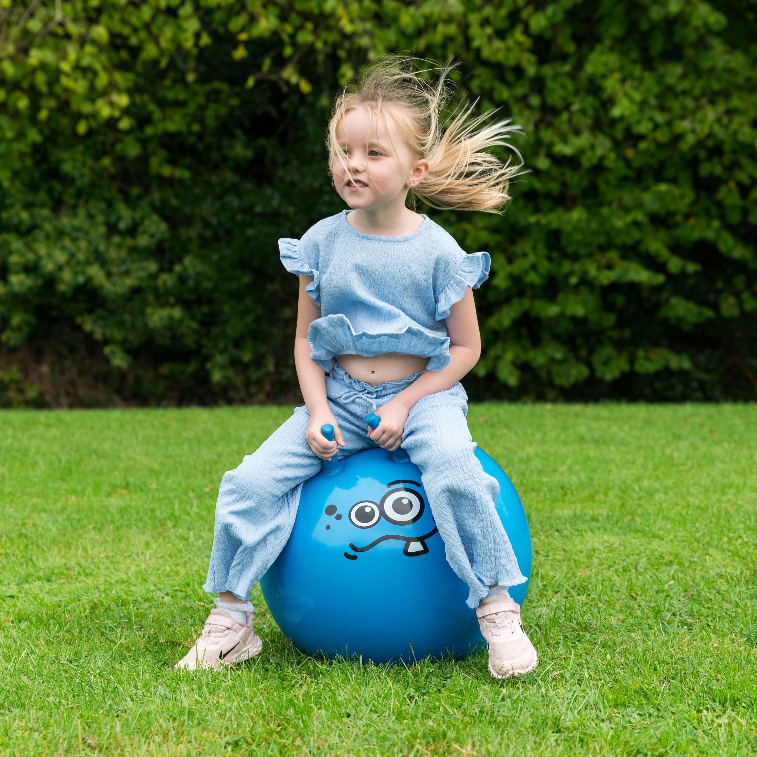 Toyrific Jump N Bounce Space Hopper - Toothy Design | 50cm | Supports up to 50kg 3