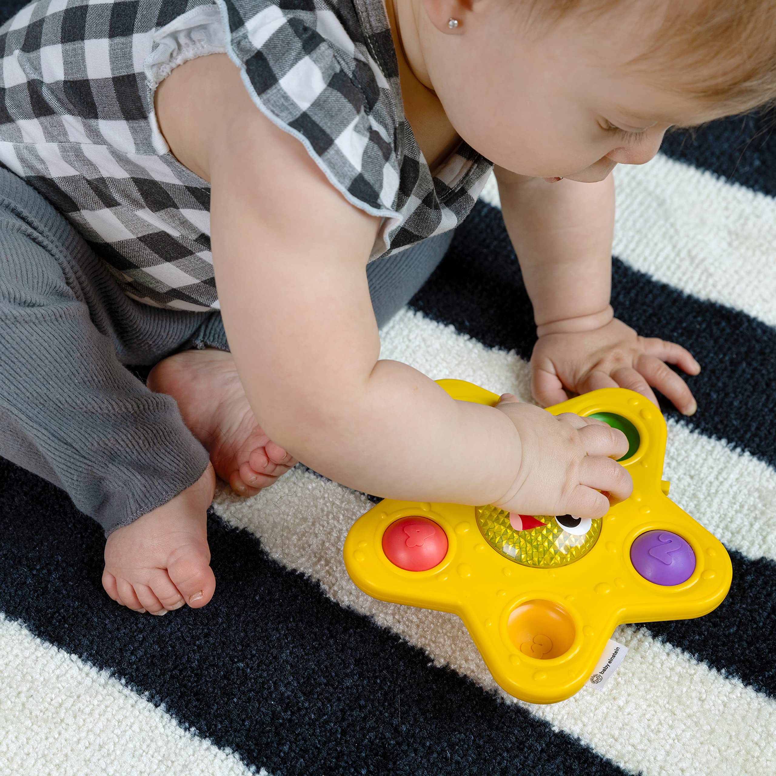 Baby Einstein Ocean Explorers Pop & Glow Starfish Sensory Toy - Ages 6 Months+ 7