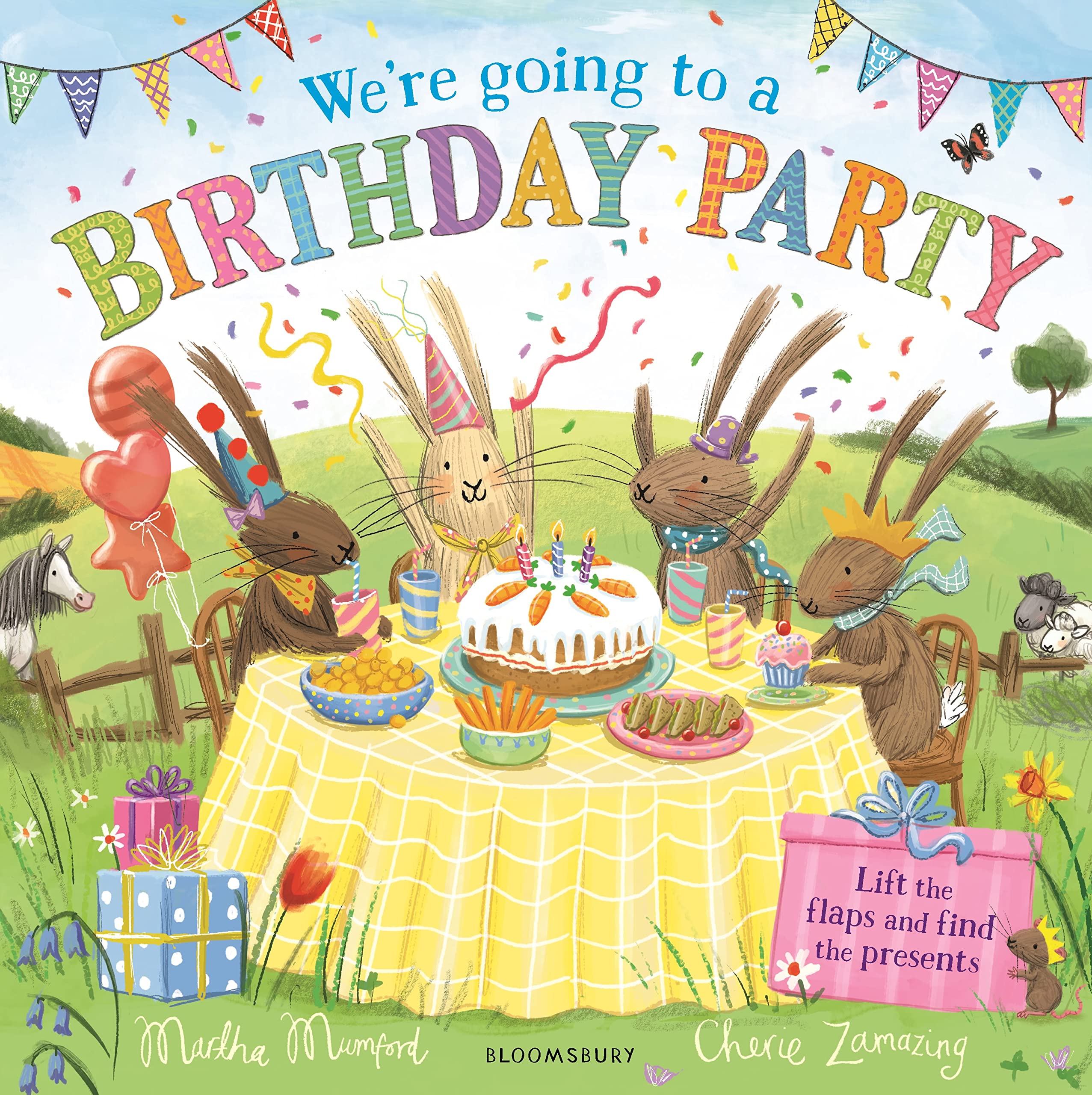 Bloomsbury We're Going to a Birthday Party: A Lift-the-Flap Adventure | Paperback | Ages 1-4