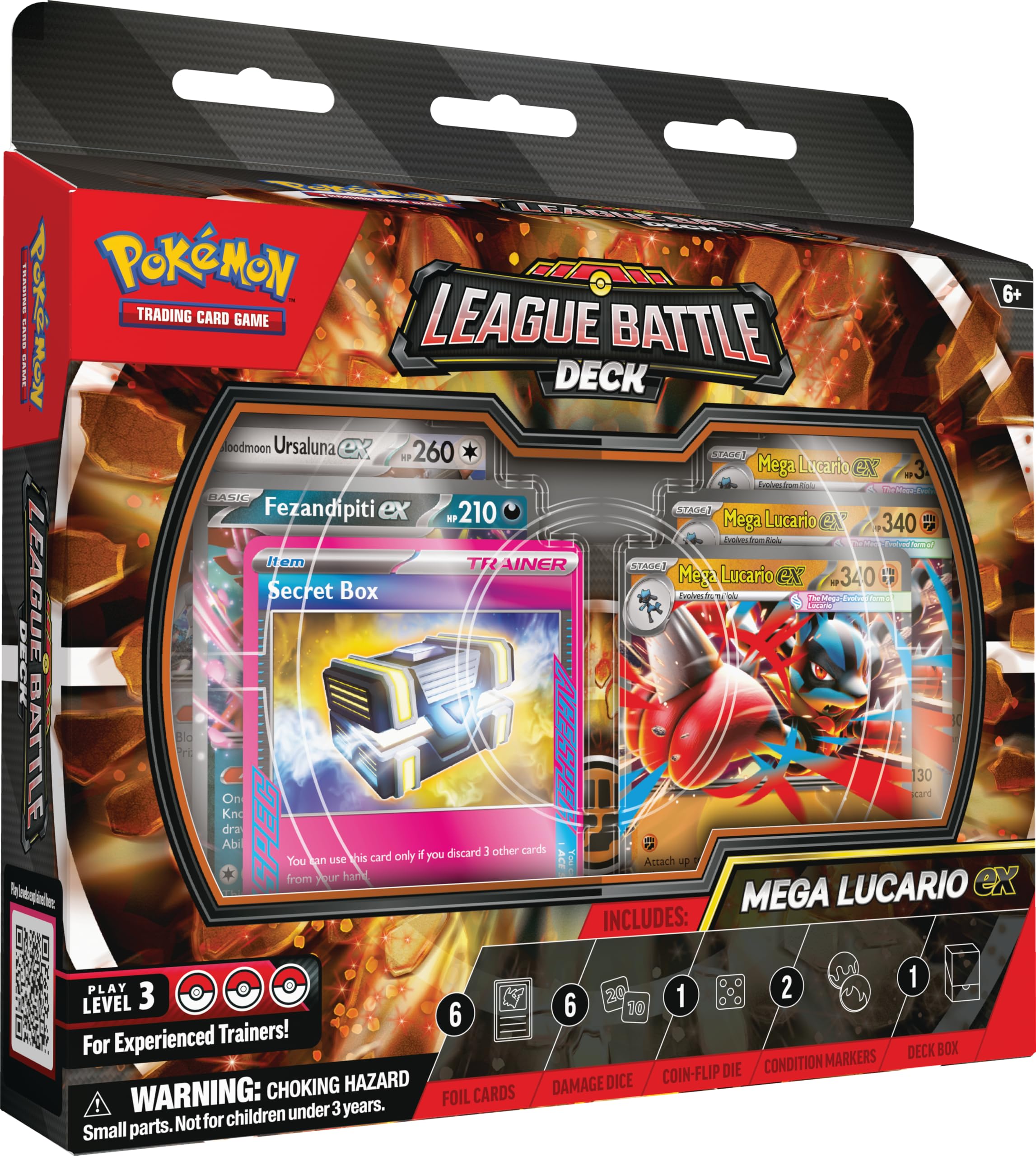 Pokémon TCG: Mega Lucario ex League Battle Deck | Ready-to-Play 60-Card Deck | Multicolor 1