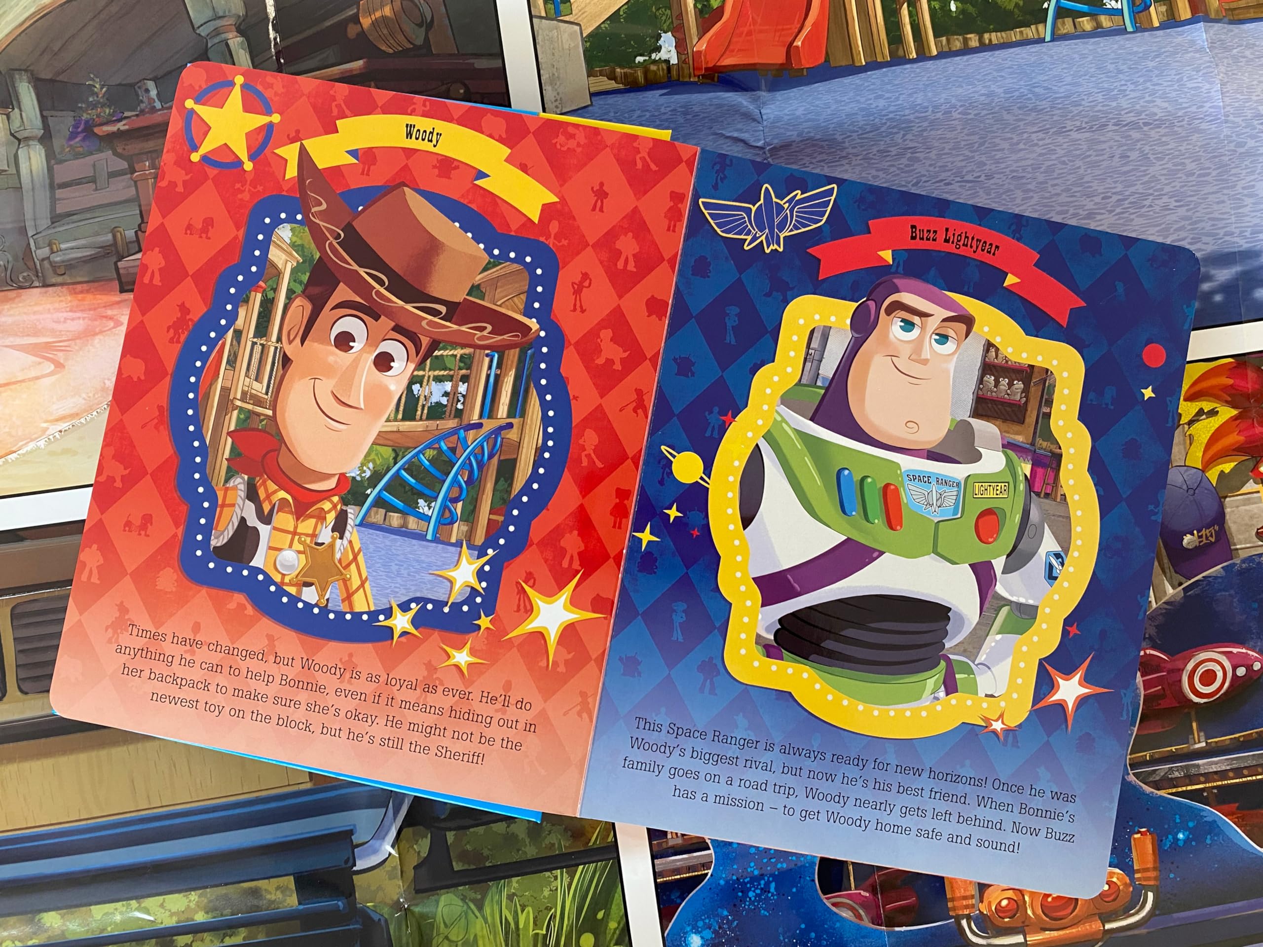 Phidal Disney/Pixar Toy Story 4 My Busy Book | Board Book | Ages 3-4 5