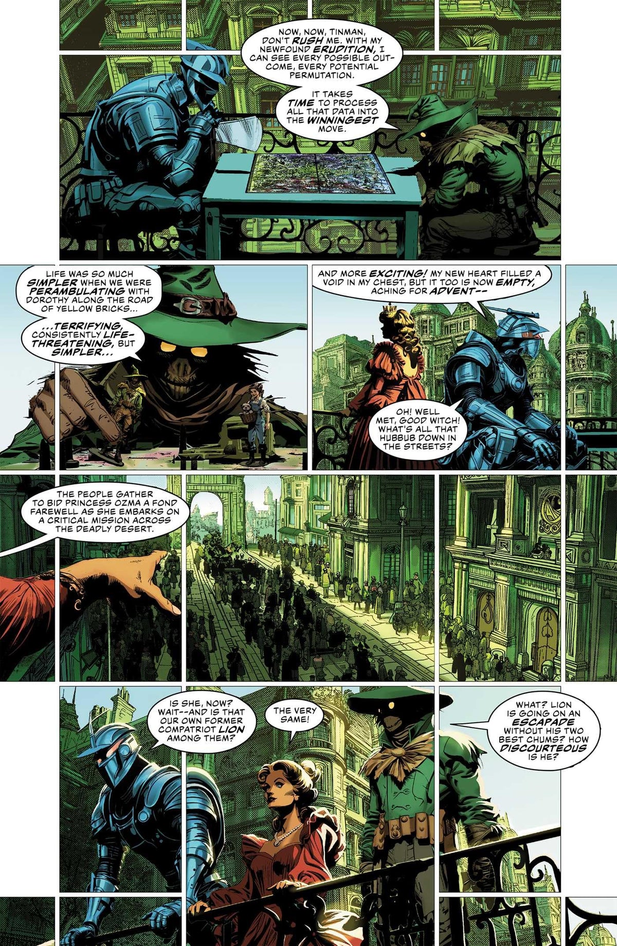 Ultimate OZ Universe Vol. 2 : Into the Outerlands - Roman graphique de magie et de fantasy 5
