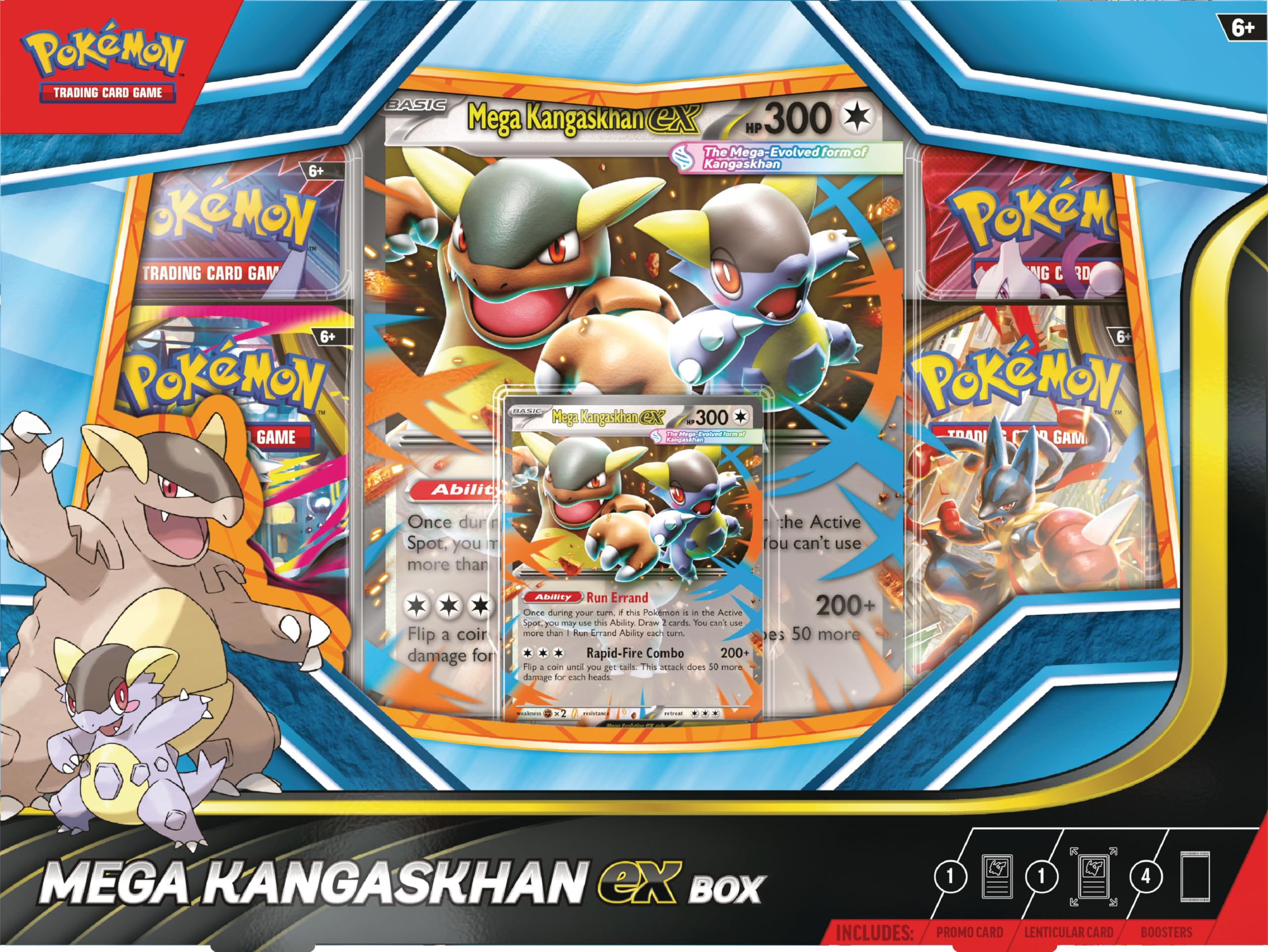 Pokémon TCG: Mega Kangaskhan ex Box 1