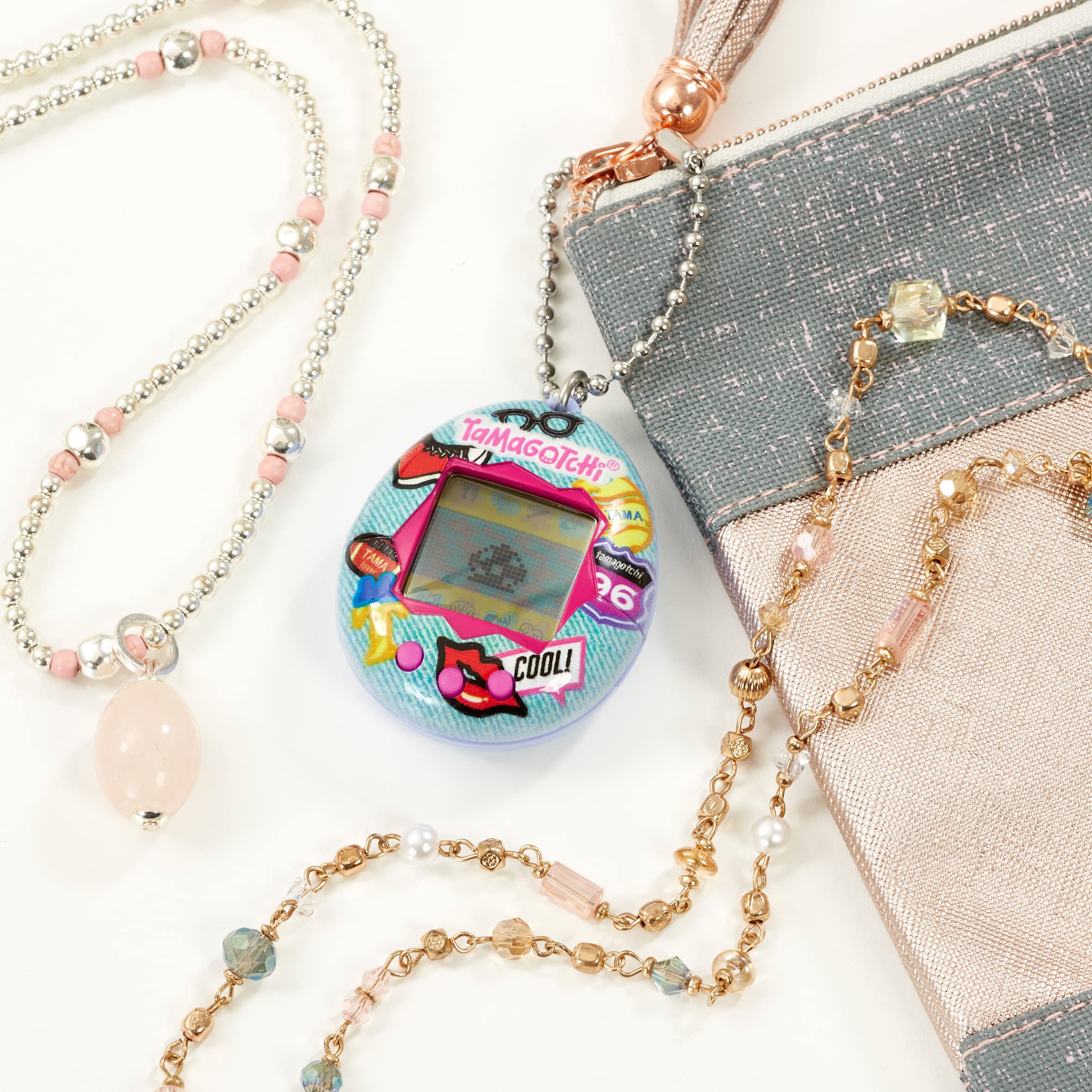 Bandai Tamagotchi Original Lots of Love Shell - Retro Electronic Pet Toy for Kids & Adults 7