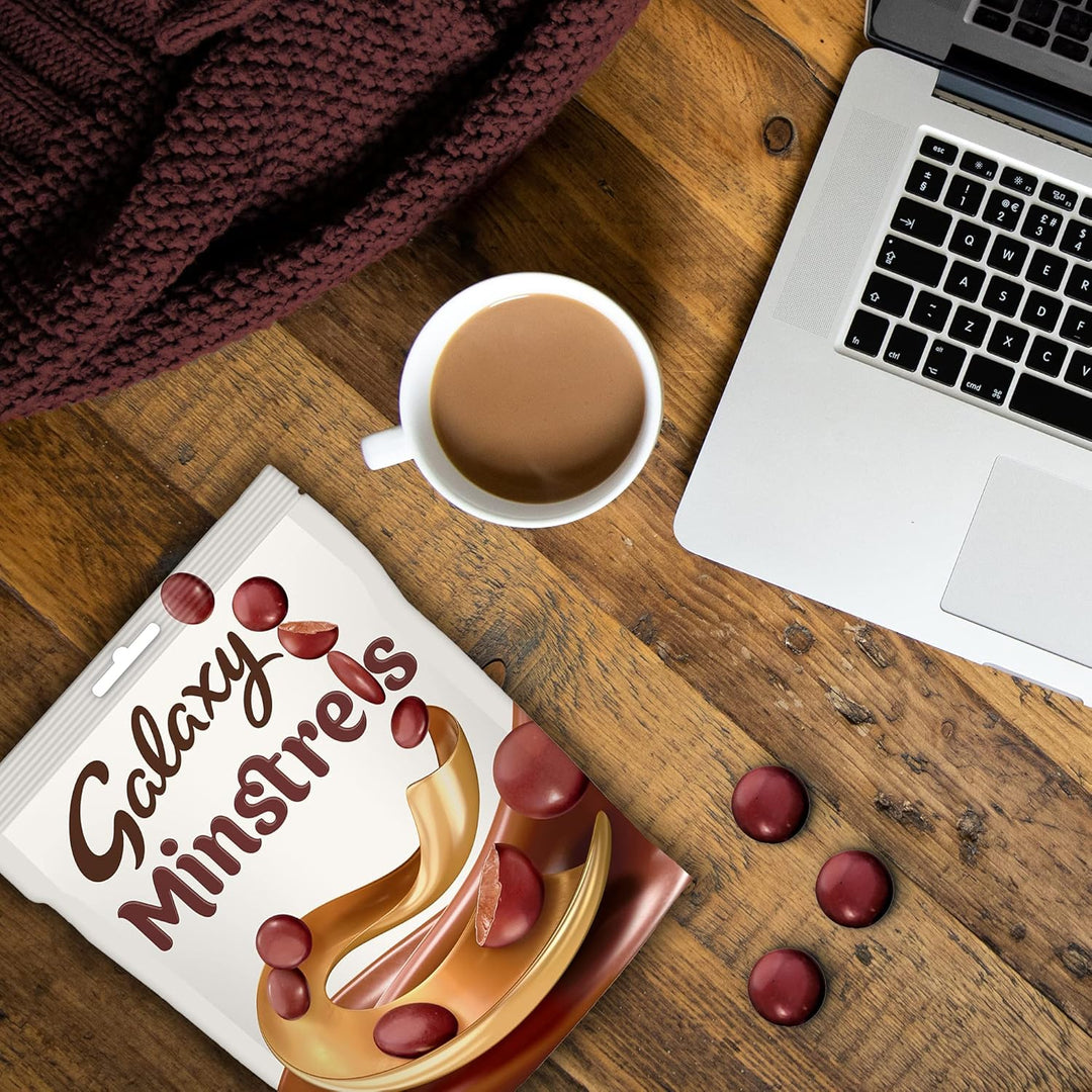Galaxy Minstrels Milk Chocolate Pouch Bag 118g