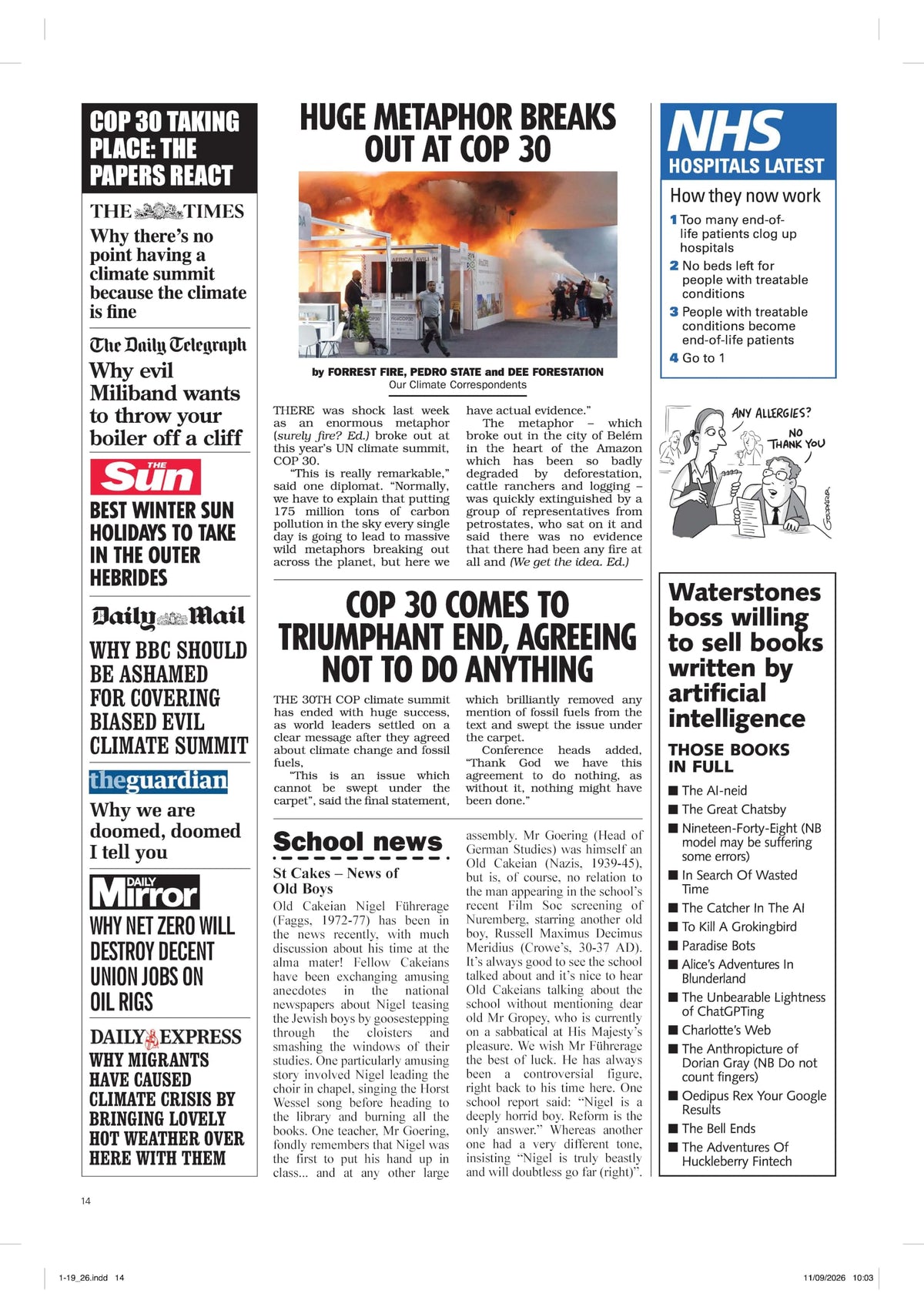 Private Eye - Annual 2026 - Hardcover, 96 Pages